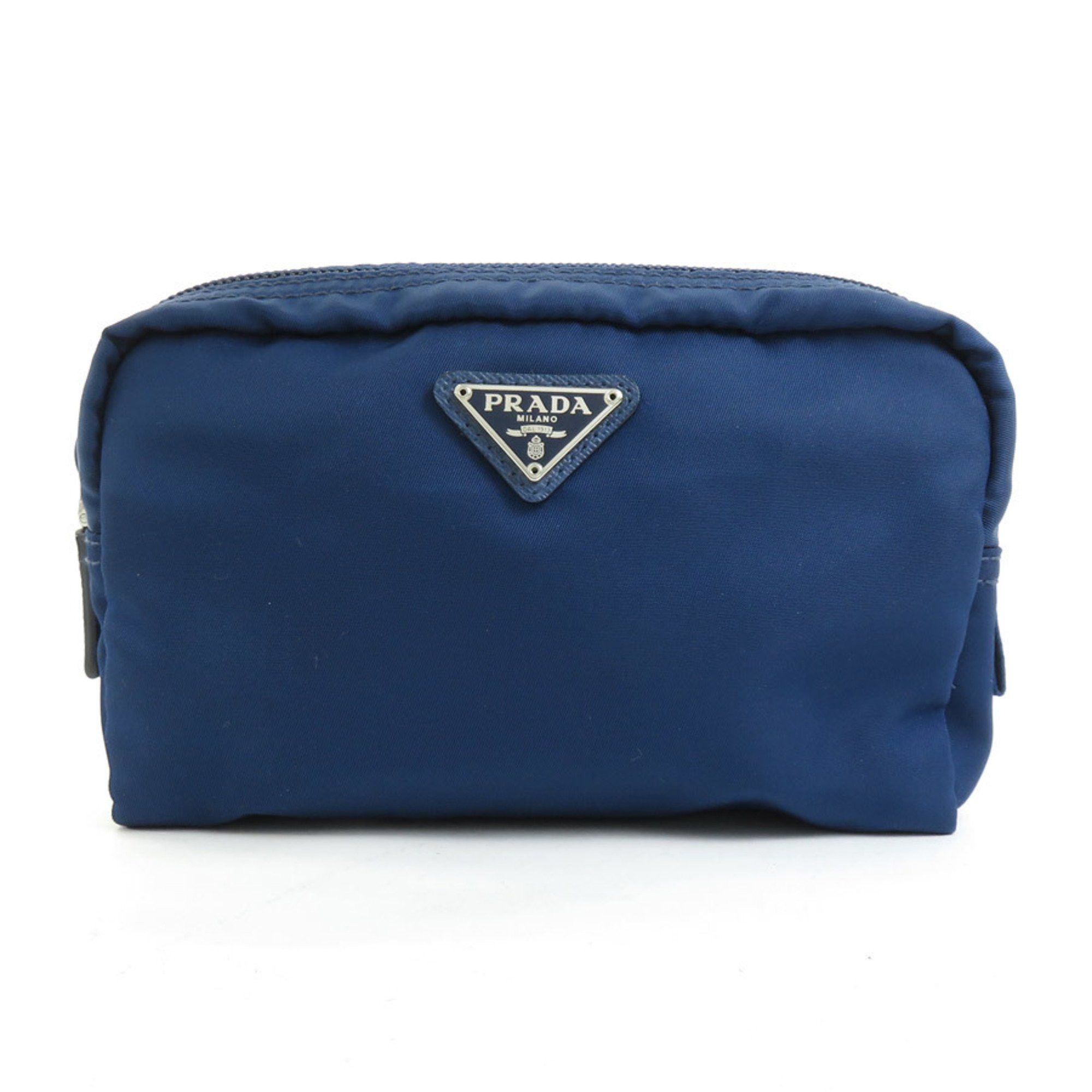 image of Prada Pouch Nylon Blue Men's Women's 1Na021 55657G