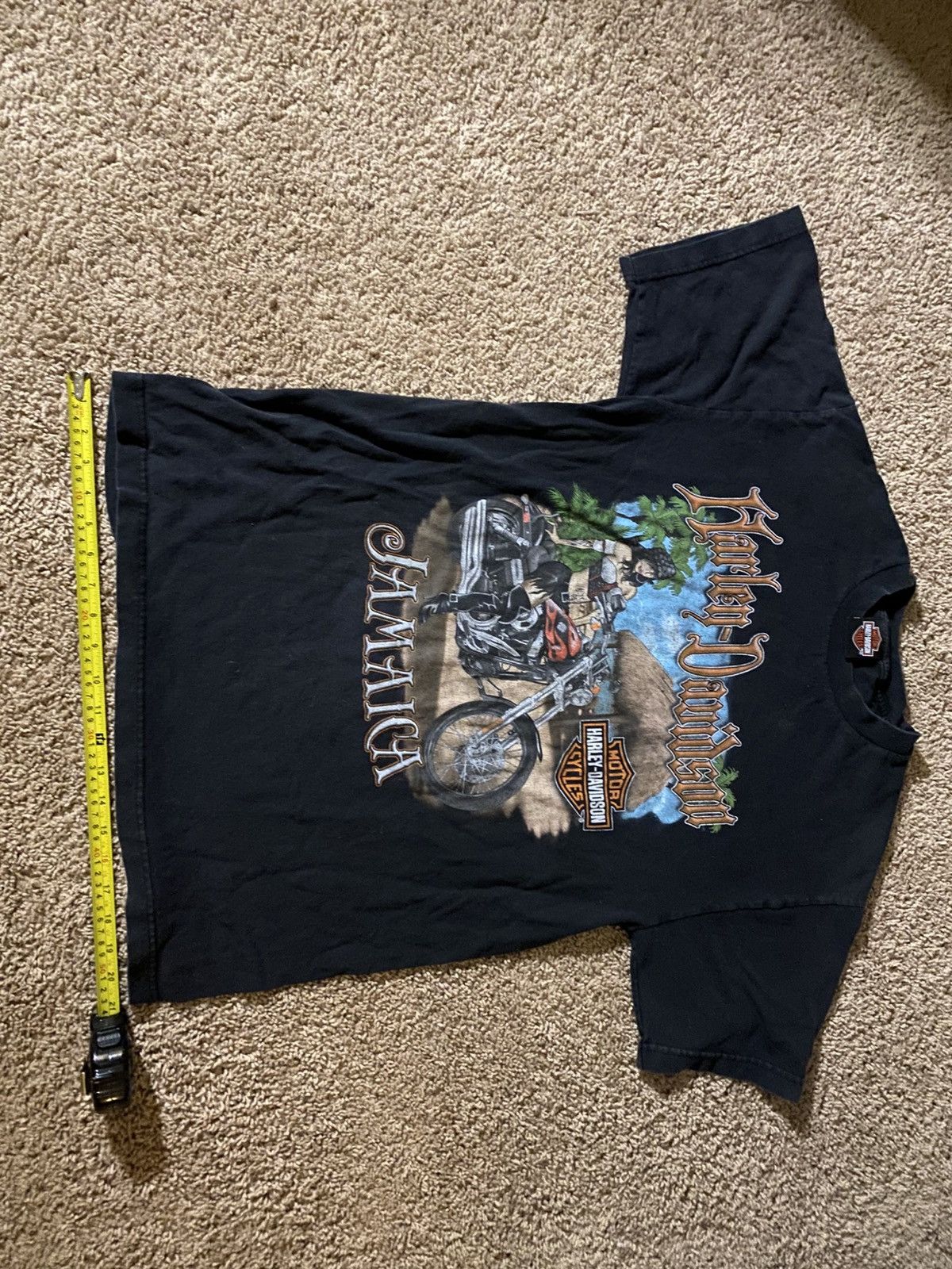 Harley Davidson VINTAGE BAHAMAS HARLEY DAVIDSON TEE Size US L / EU 52-54 / 3 - 1 Thumbnail