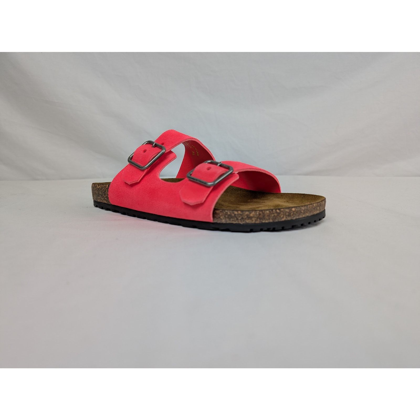 Saint Laurent Paris o1rshd1 Q:2 / Jimmy Double Buckle Slide Slipper Pink/Brown Size US 9 / EU 42 - 2 Thumbnail