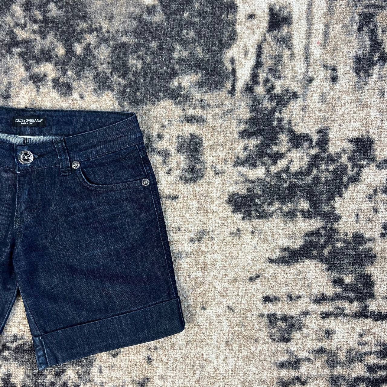Dolce & Gabbana Dolce & Gabbana Luxury Mini Logo Denim Shorts Size 28" / US 6 / IT 42 - 3 Thumbnail
