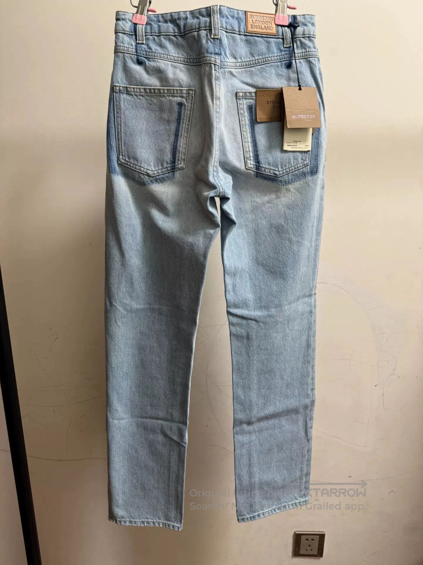 Burberry Burberry Women's Blue Denim Jeans Size 24. Size 24" / US 00 / IT 34 - 2 Thumbnail