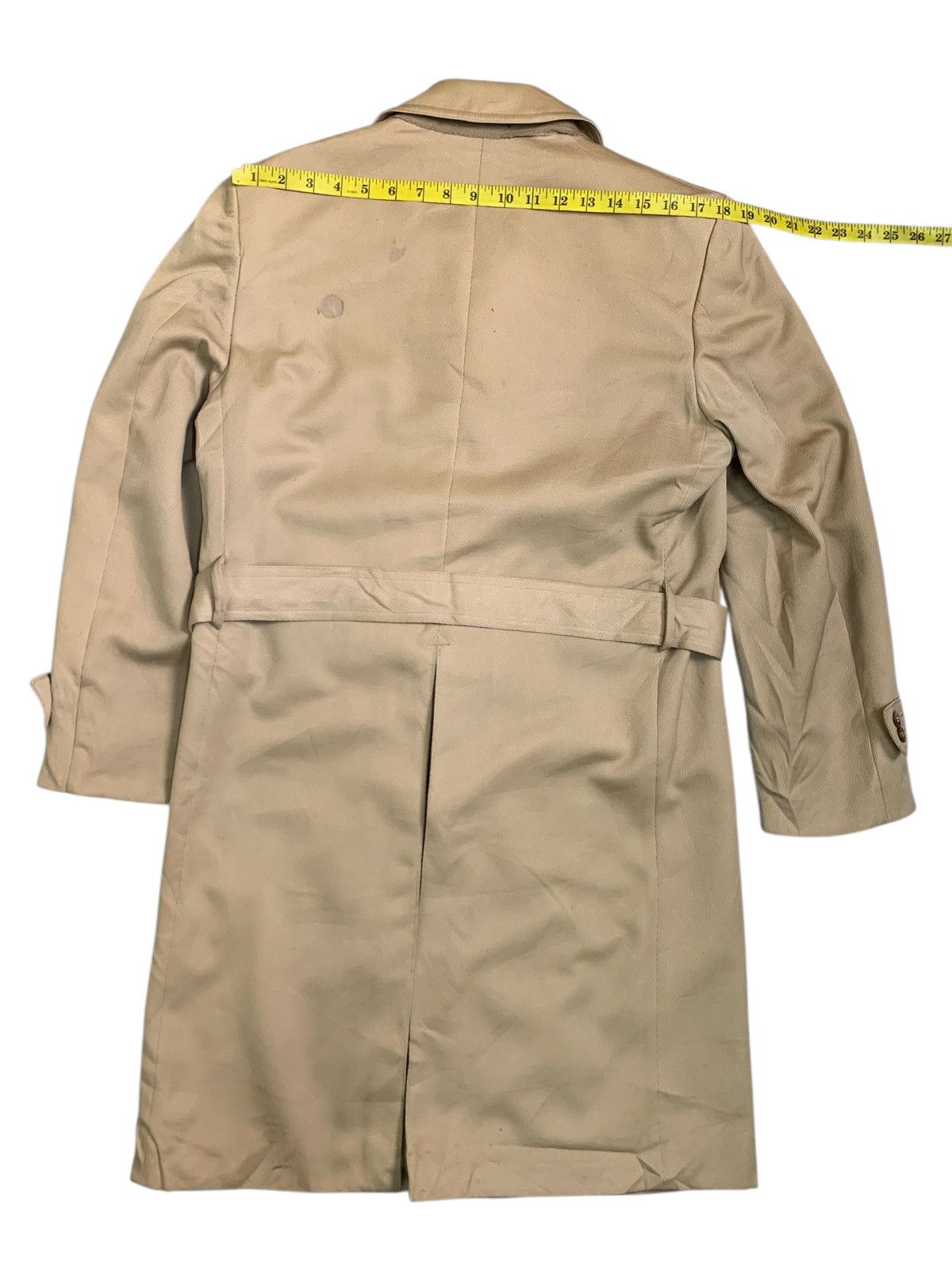 Japanese Brand Rare Design Vintage Lac Leman Rovel Trench Coats Size M / US 6-8 / IT 42-44 - 8 Thumbnail