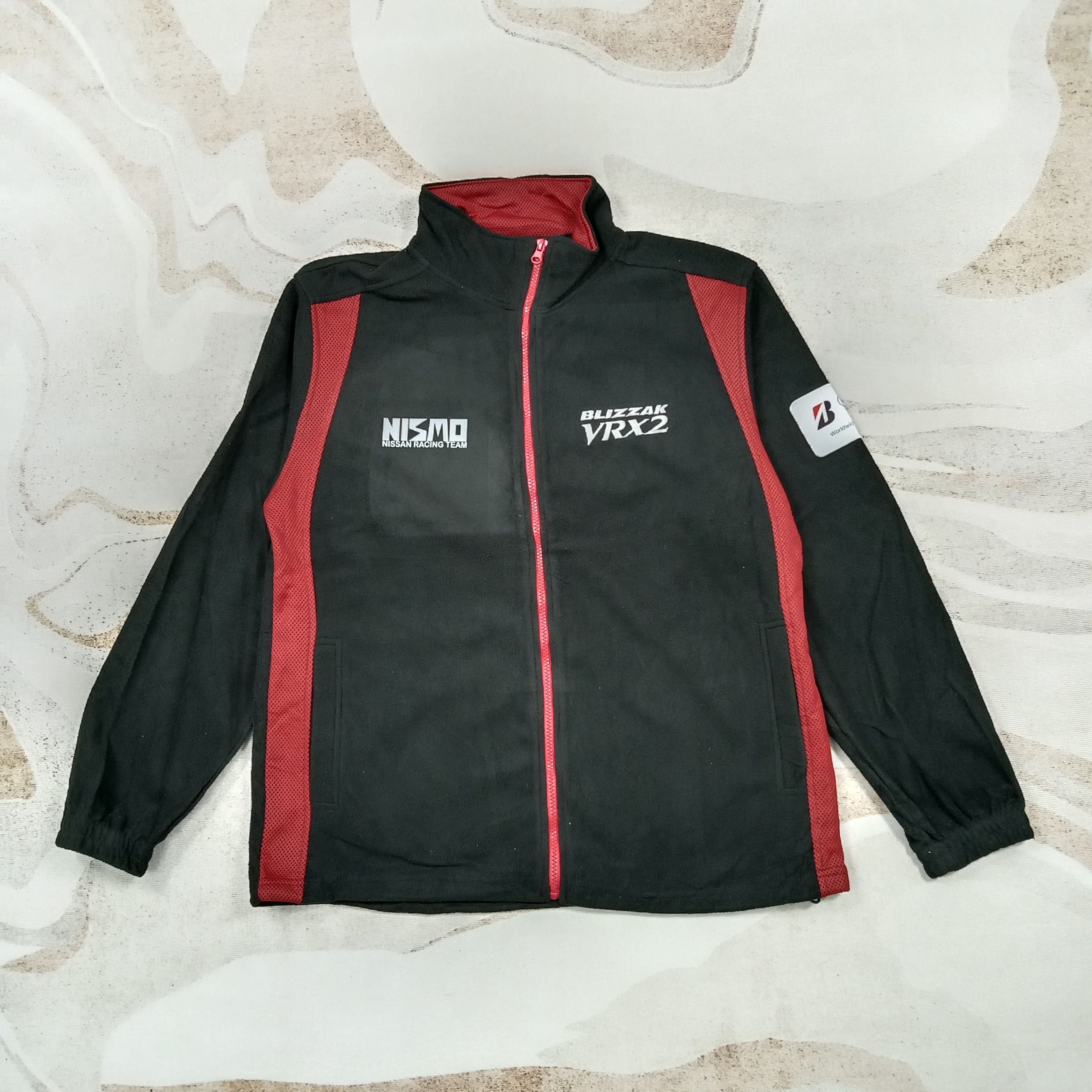 Nissan Blizzak VRX2 Nismo Nissan Racing Fleece Jacket C277N16 Size US L / EU 52-54 / 3 - 4 Thumbnail