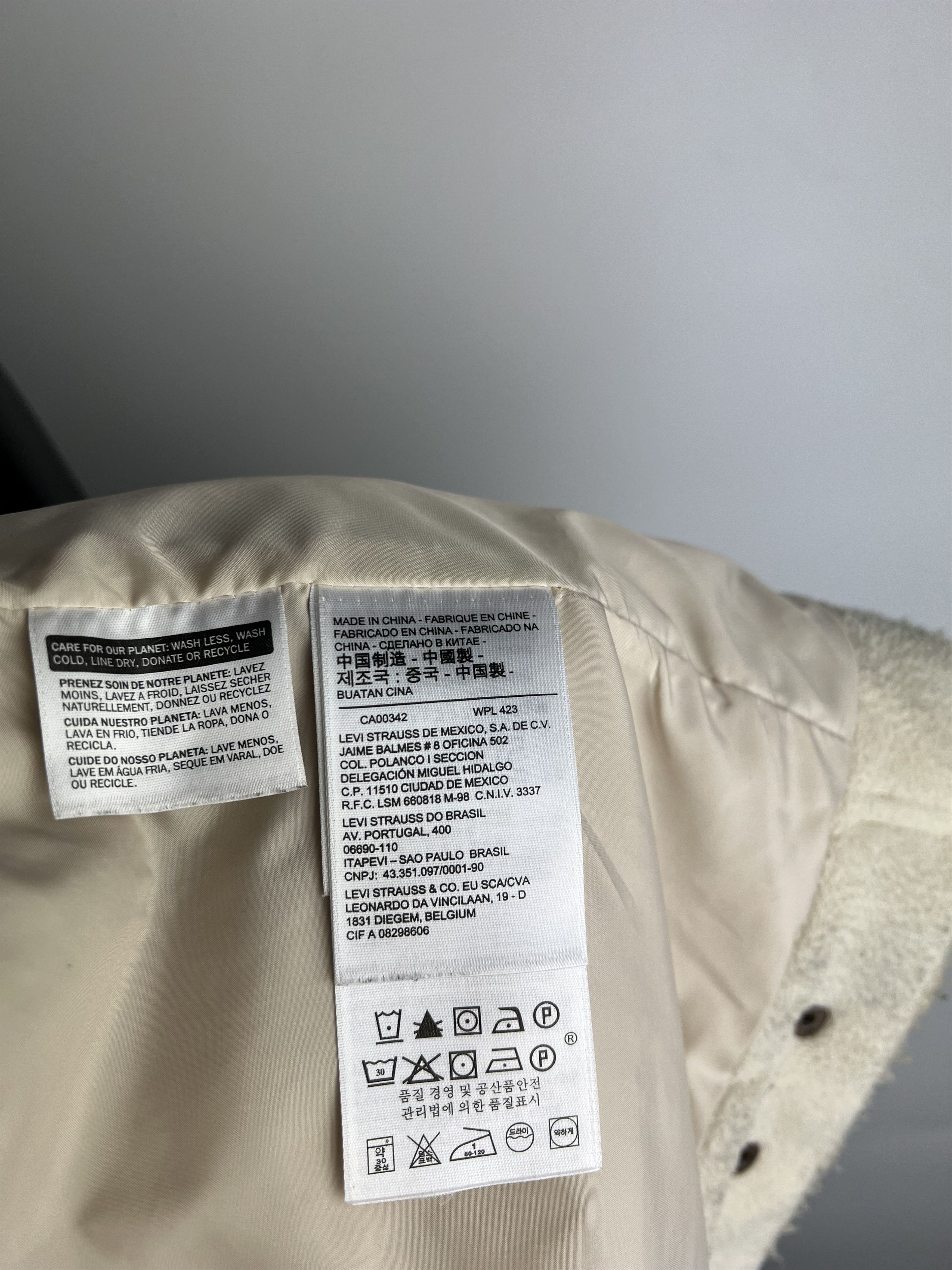 Levi's Levis Sherpa Jacket Size L Size L / US 10 / IT 46 - 9 Thumbnail