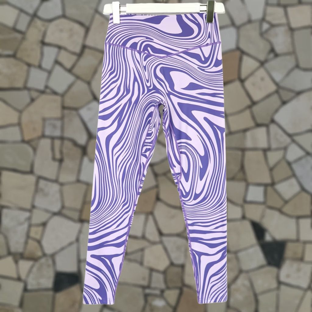 Vitality X Cosmopolitan Leggings Large Blue The Storm Activewear Pull On Women's, Women's (Size 36)