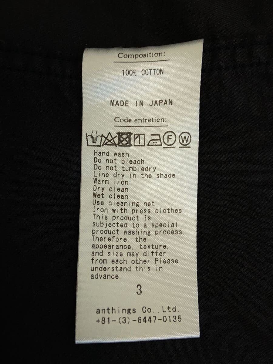 A.PRESSE Black Cotton 24ss Double Weave Twill Size US L / EU 52-54 / 3 - 4 Thumbnail