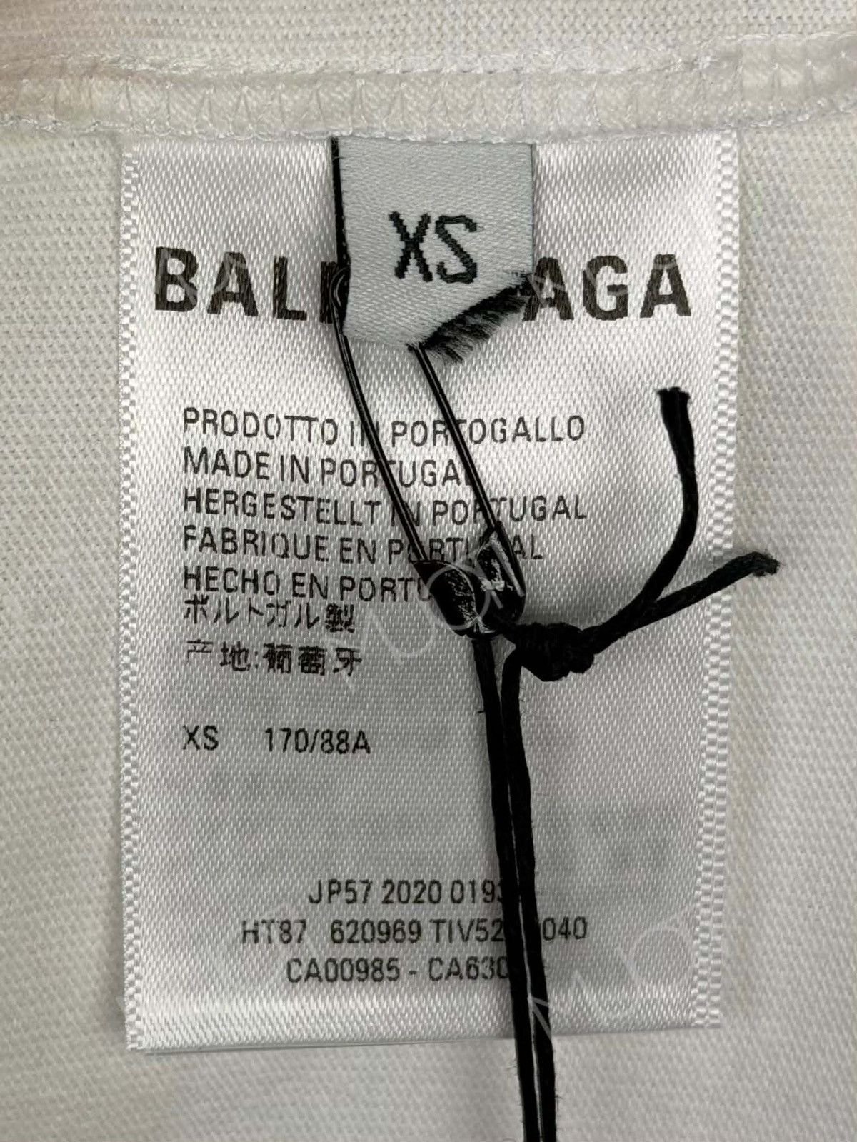 Balenciaga Logo tee Size US XS / EU 42 / 0 - 5 Thumbnail