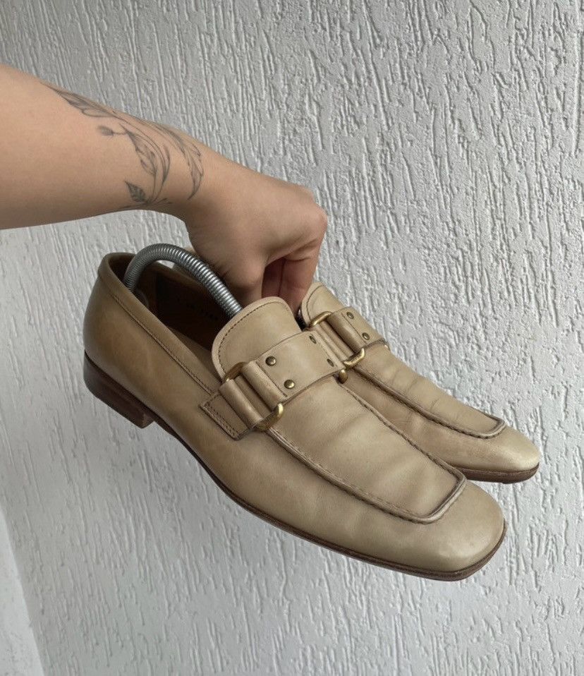 Prada 90s Square Toe Loafer | Grailed