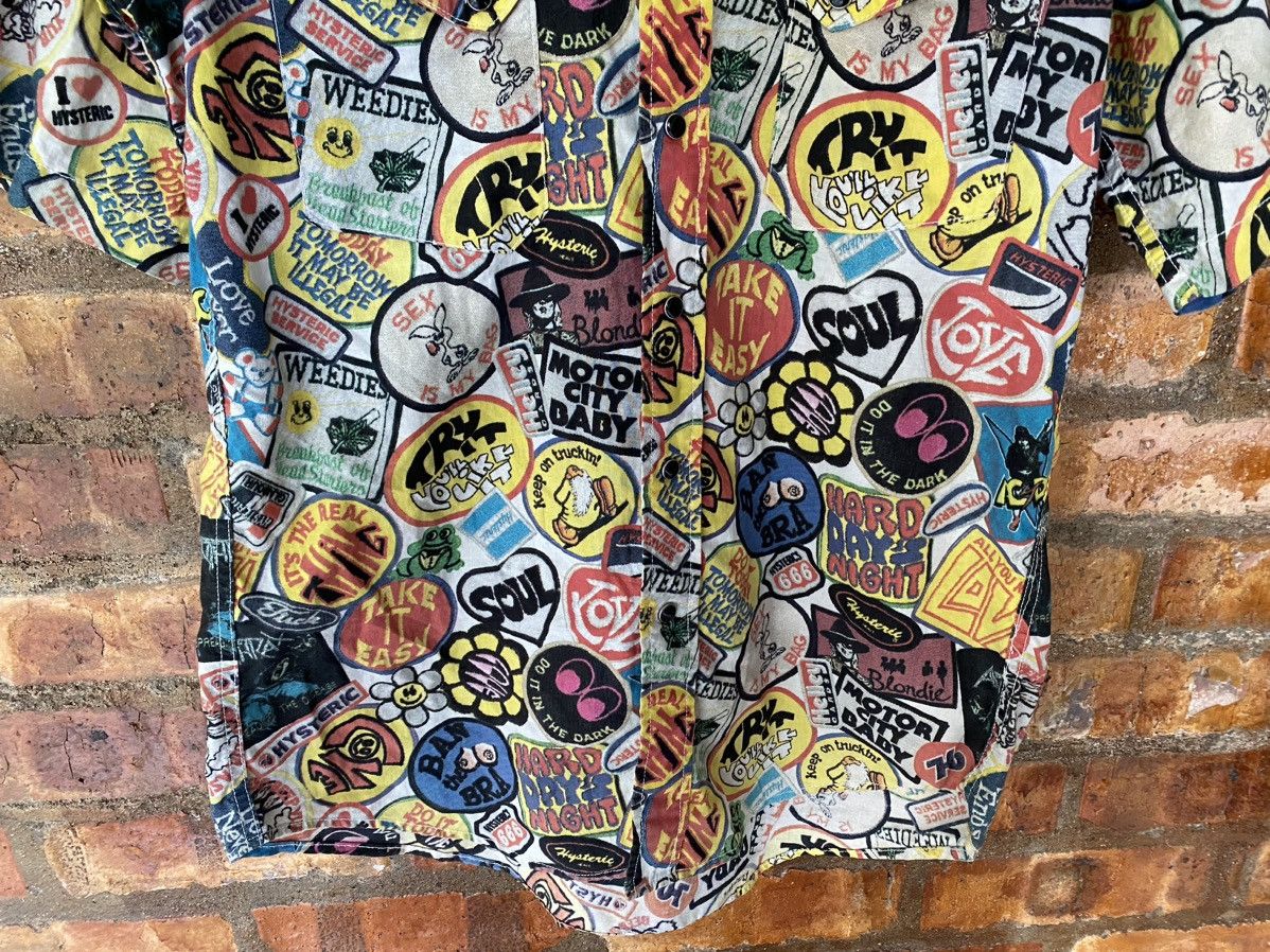Hysteric Glamour 90s Fuck All logo all over print Size US M / EU 48-50 / 2 - 4 Thumbnail