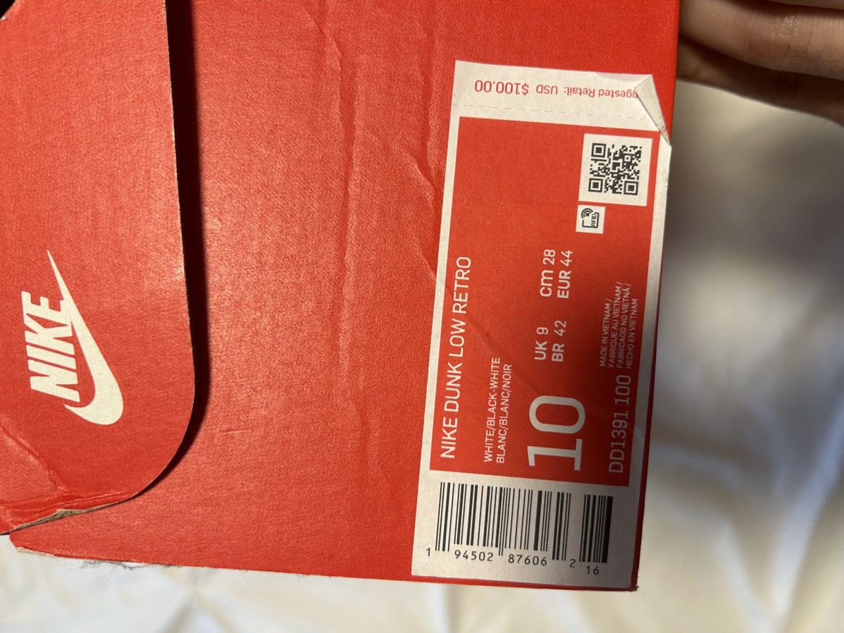 Nike Nike Dunk Low Panda Size 10 Size US 10 / EU 43 - 11 Thumbnail