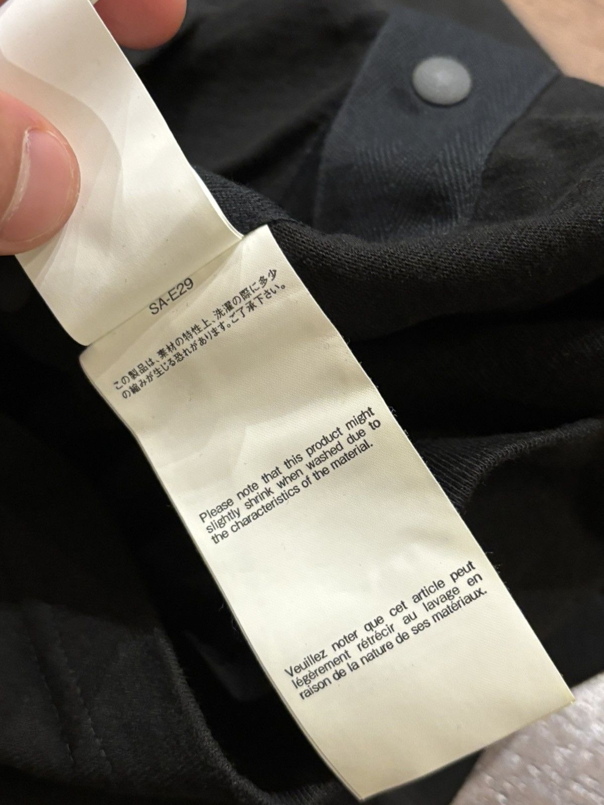 Sacai Sacai Embroidered Pocket Tee Size US XL / EU 56 / 4 - 6 Thumbnail