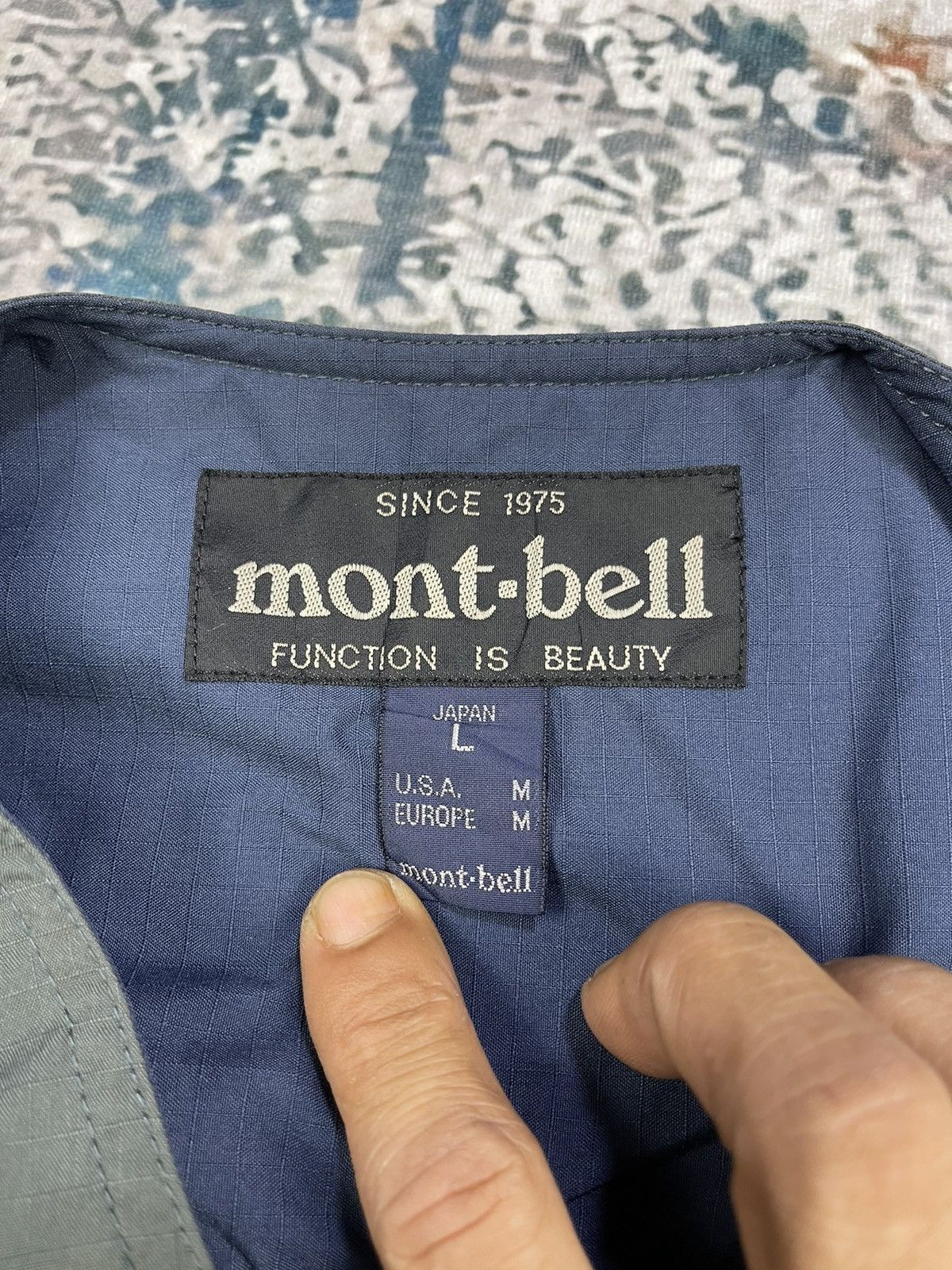 Montbell Vintage Montbell Utility Pocket Ripstop Nylon Size US M / EU 48-50 / 2 - 8 Thumbnail