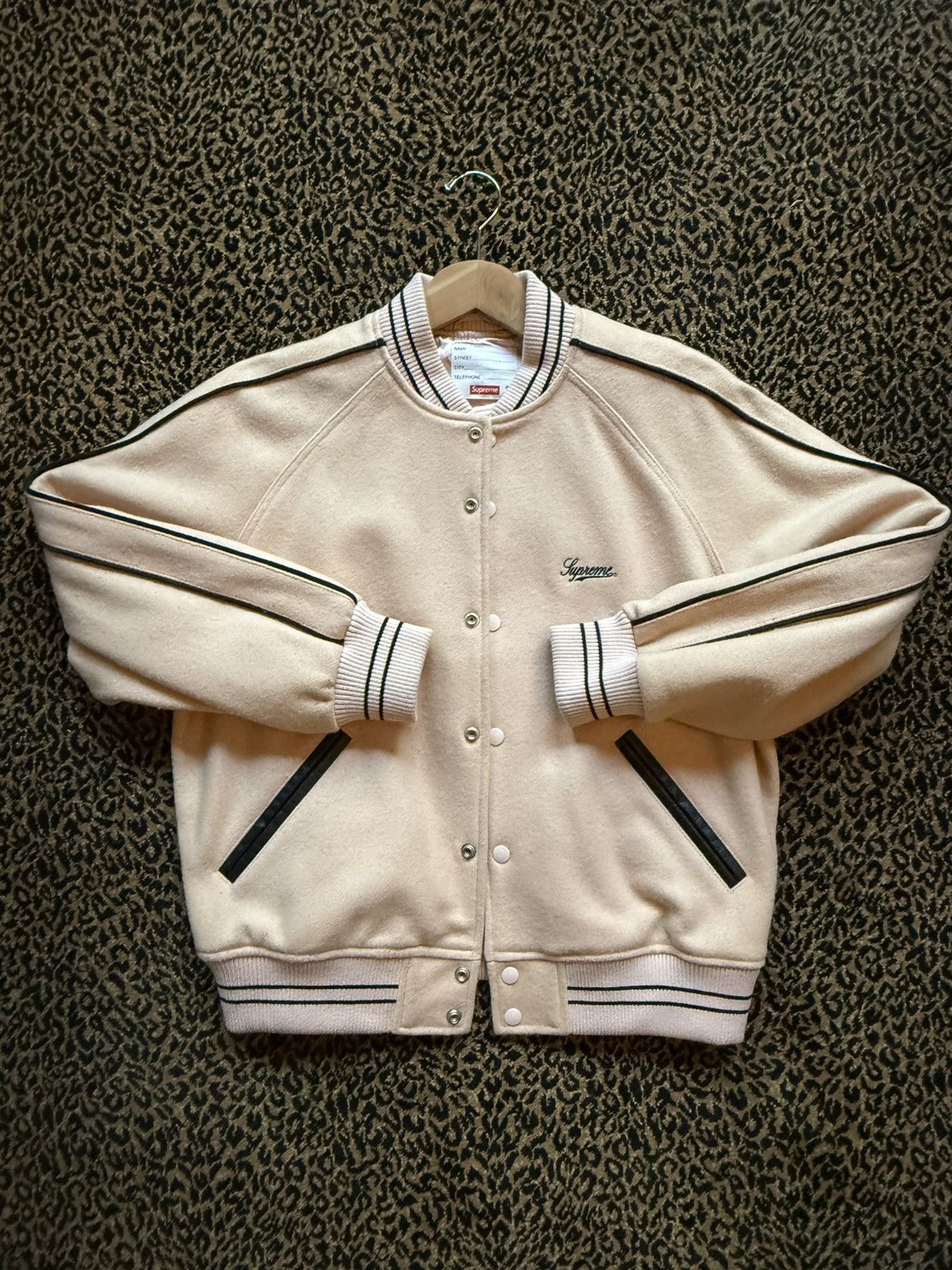 Supreme Supreme Jamie Reid “It’s All Bollocks” Varsity Jacket Size US S / EU 44-46 / 1 - 8 Thumbnail