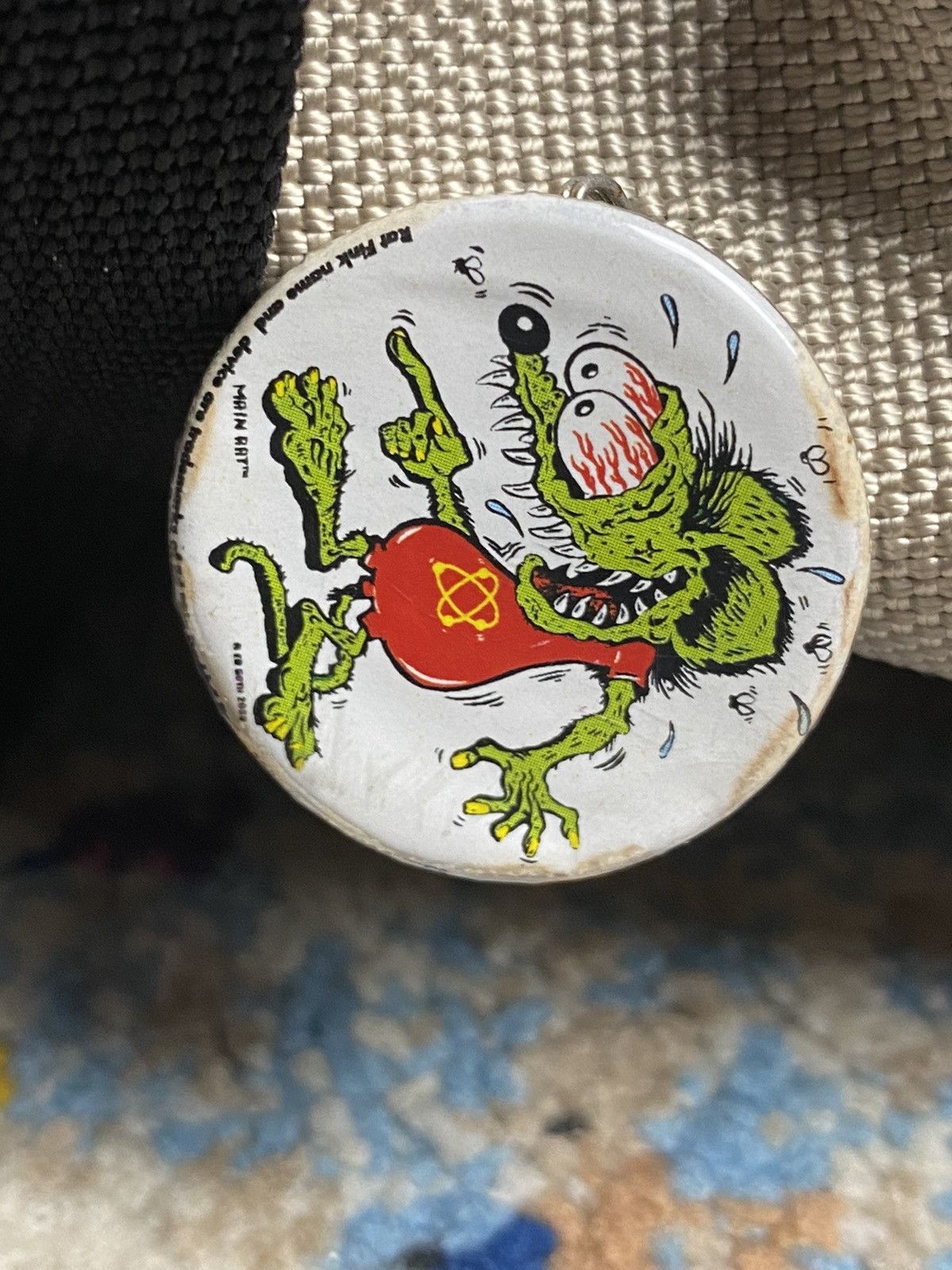 Vintage Ed "Big Daddy" Roth Rat Finks 2 ways duffle backpack OS Size ONE SIZE - 6 Thumbnail