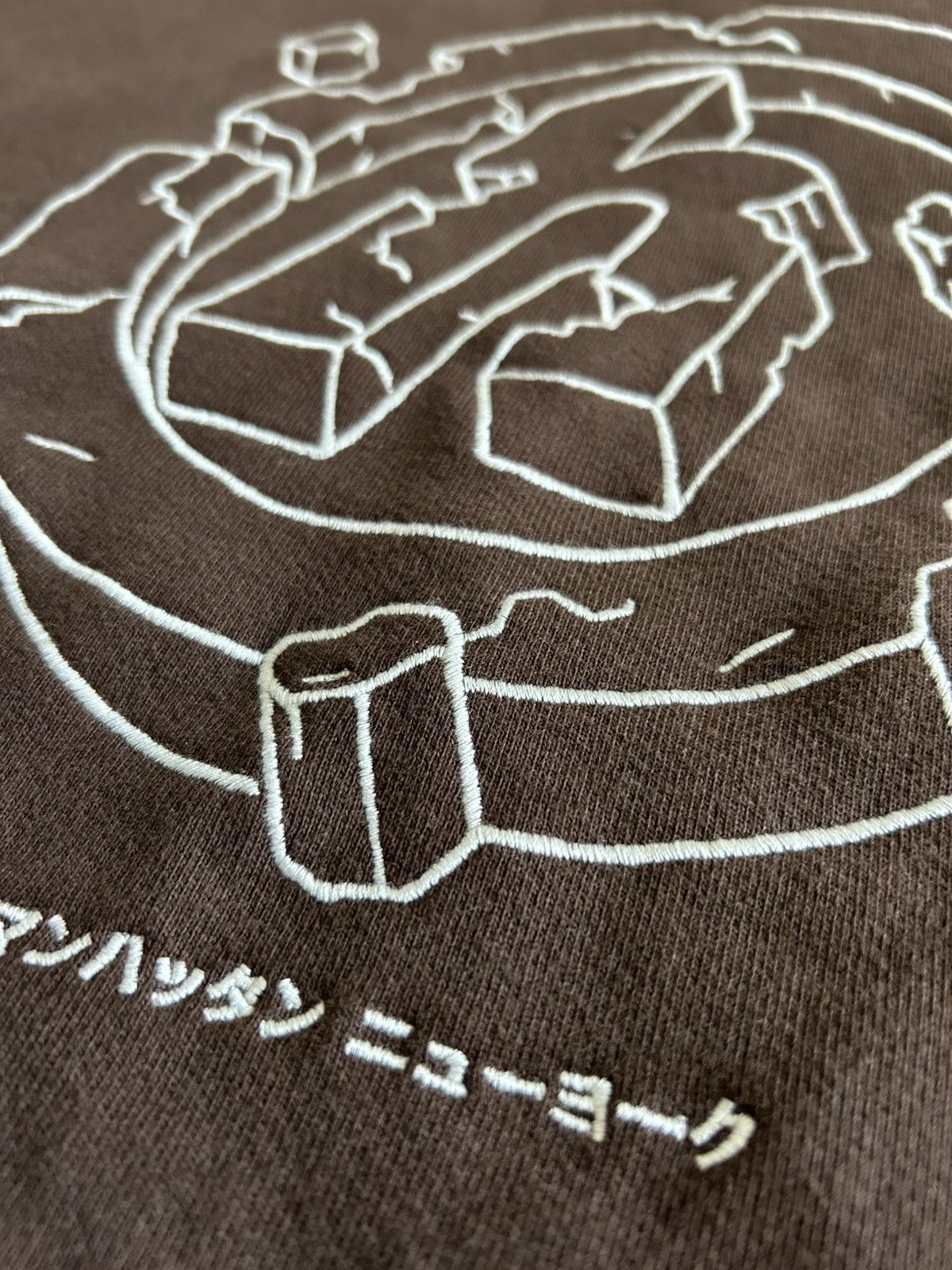 HIDDEN Hidden NY 3D Shattered Crewneck Sweatshirt Brown Size US M / EU 48-50 / 2 - 6 Thumbnail