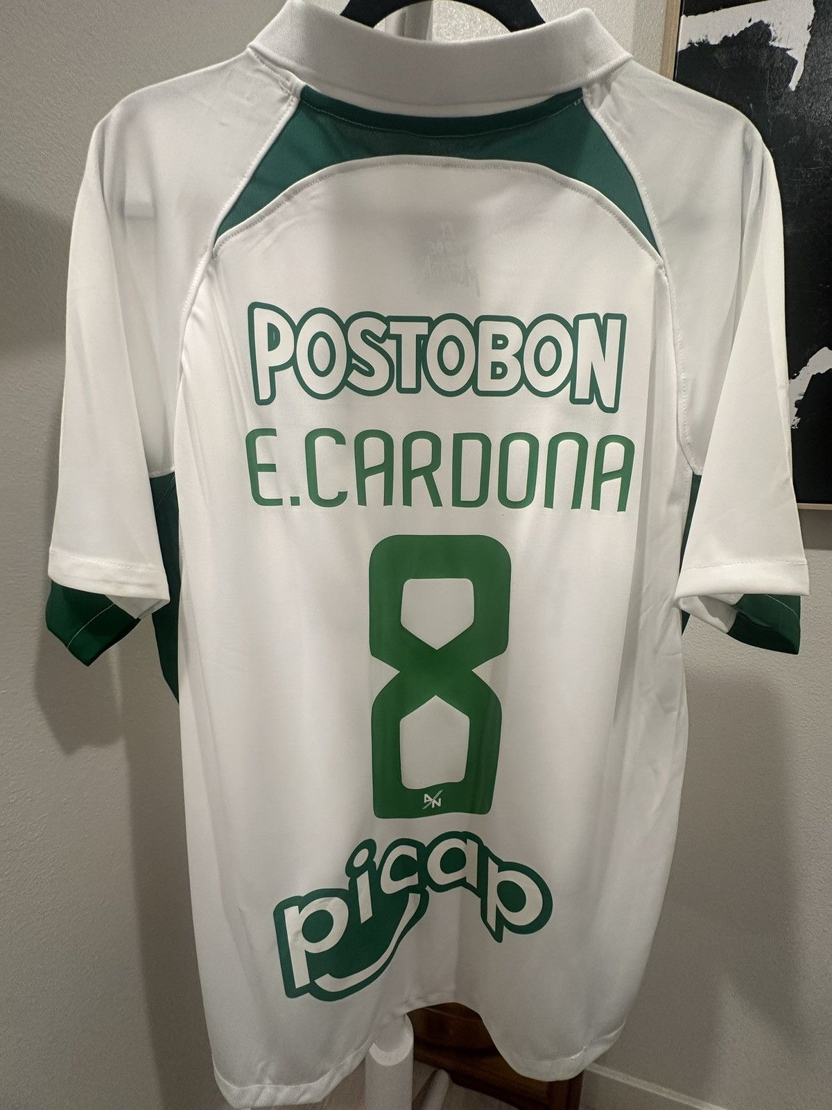Nike 2024-25 Atlético Nacional Edwin Cardona Soccer Jersey Size US XL / EU 56 / 4 - 1 Thumbnail