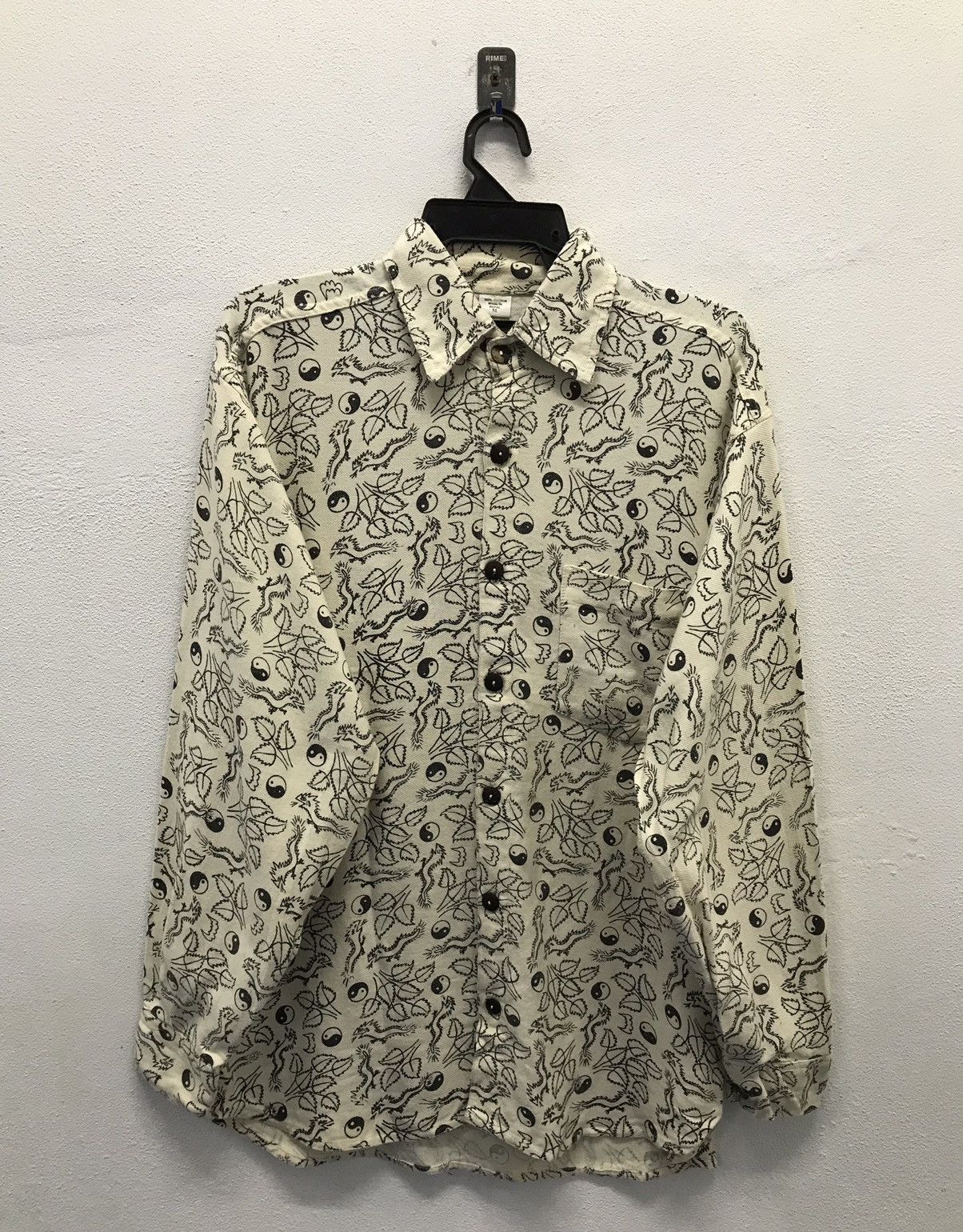 Japanese Brand × Vintage Vintage Japanese Brand Long Sleeve Shirt Button Up Size US M / EU 48-50 / 2 - 1 Thumbnail