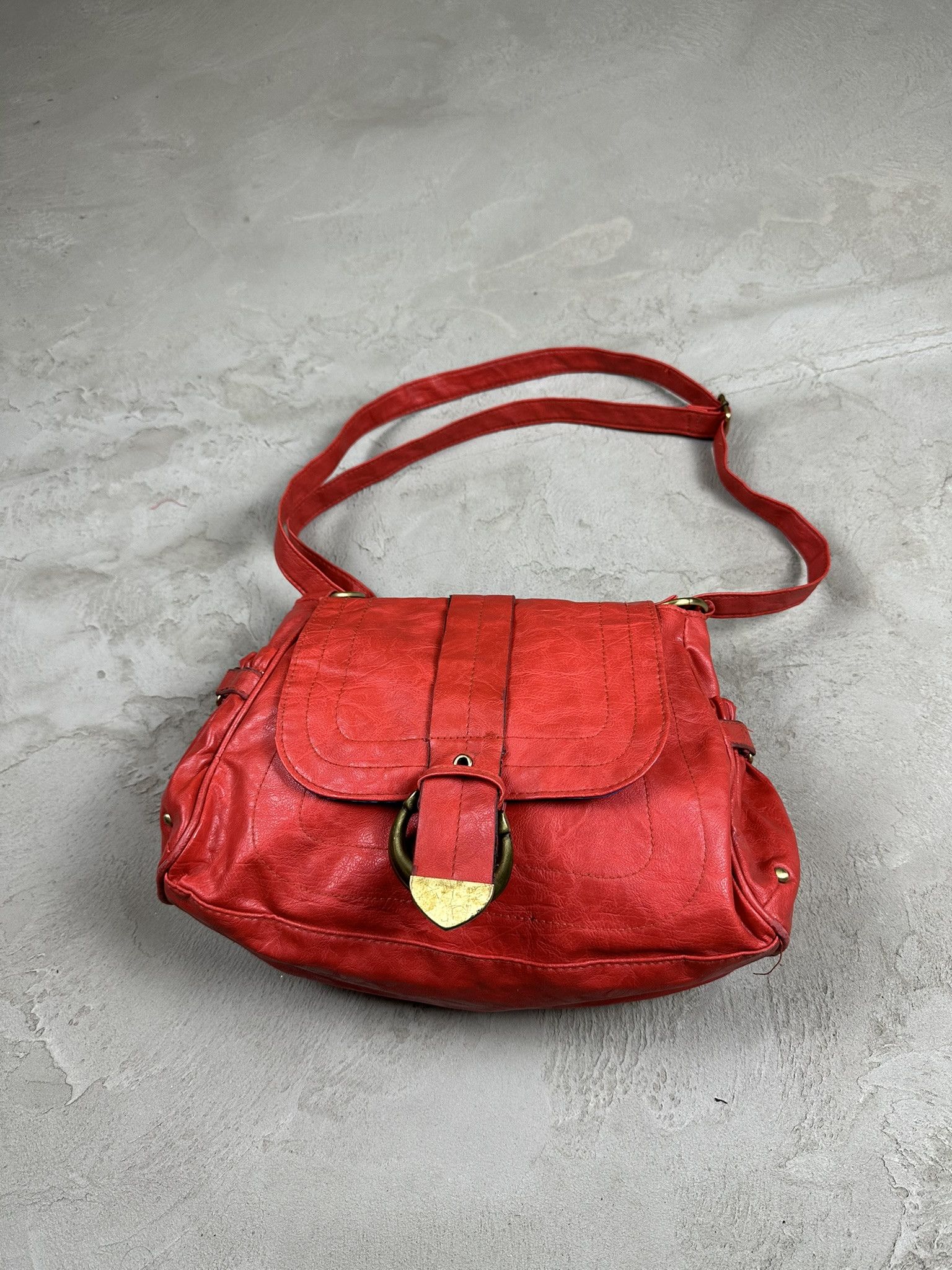 Y2K leather vintage shoulder bag 00s 【公式通販】