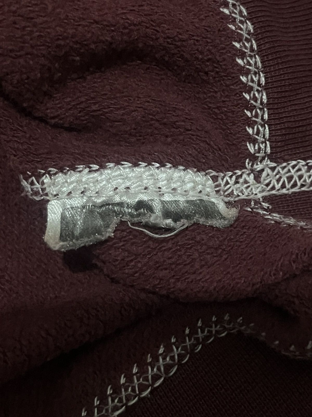 Isamu Katayama Backlash Y2K Cyber Ecko Unltd Fur Hoodie Maroon Washed Size US XL / EU 56 / 4 - 4 Thumbnail