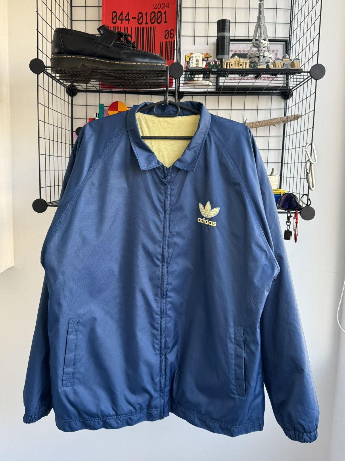 Adidas Vintage 80s Adidas Oversize Jacket Size US XL / EU 56 / 4 - 2 Thumbnail