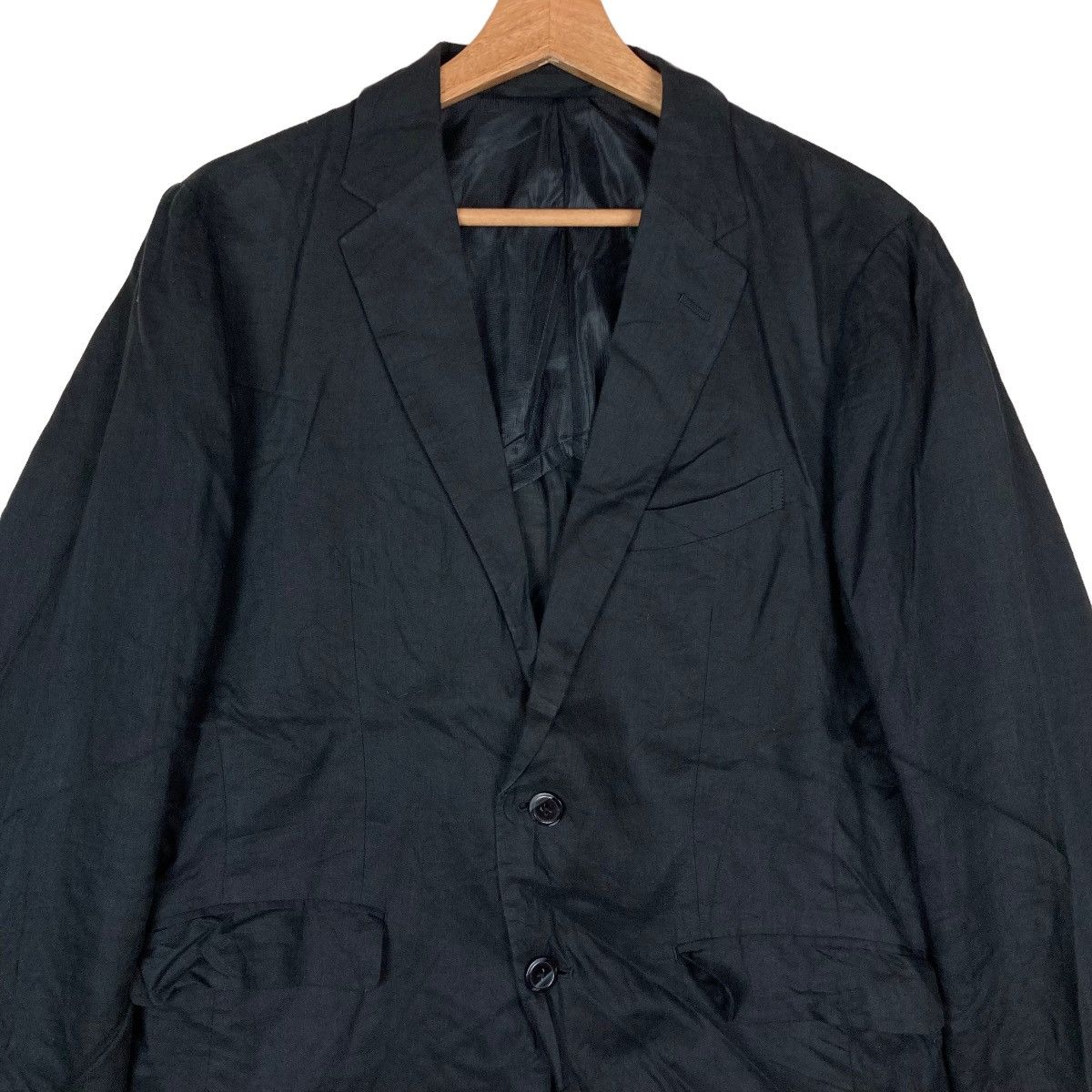 Beams Plus Vintage Beams Flat Button Coat Blazer Jacket Size US L / EU 52-54 / 3 - 2 Thumbnail