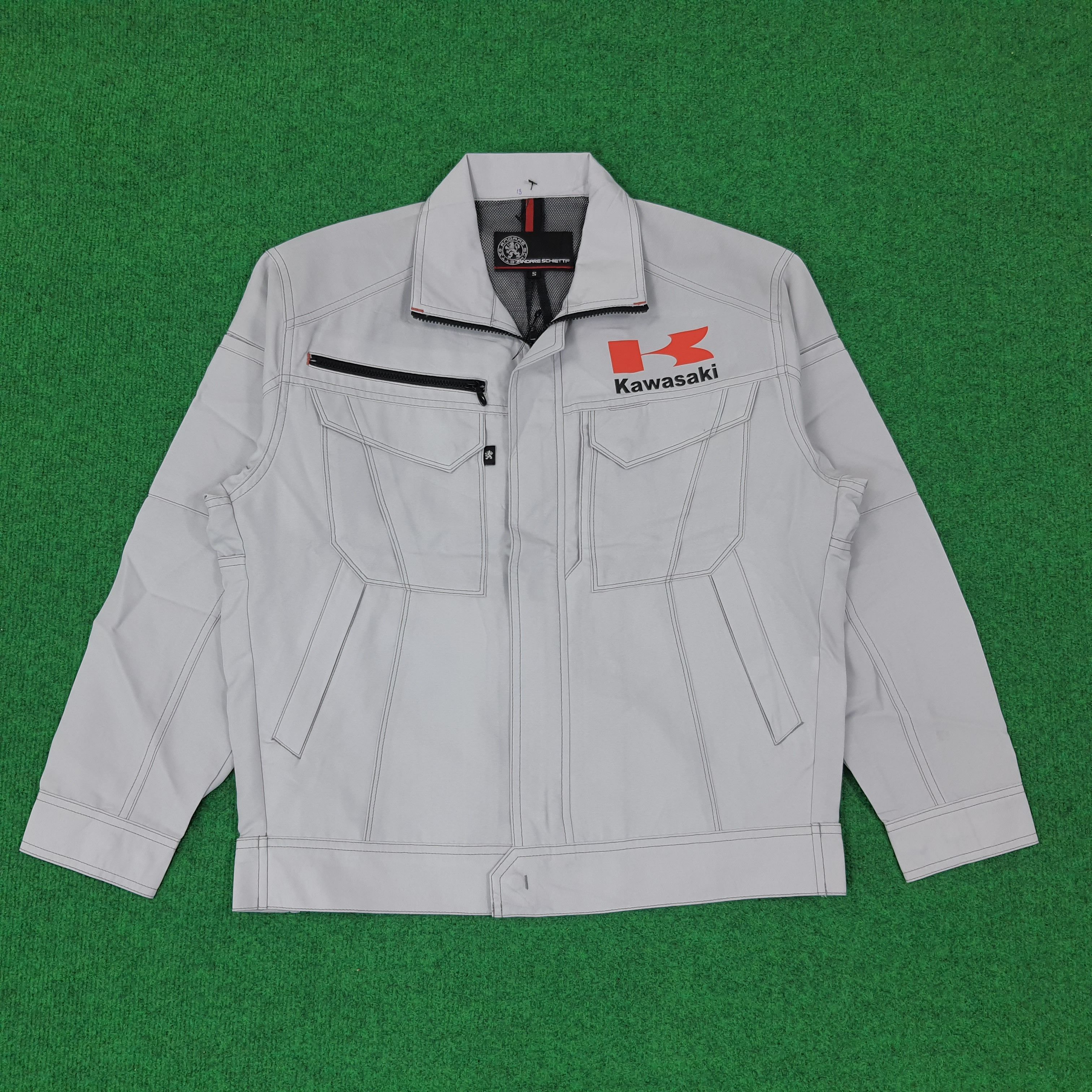 Japanese Brand × Vintage Vintage KAWASAKI Japan Racing Biker Jacket C232N19 Size US M / EU 48-50 / 2 - 3 Thumbnail