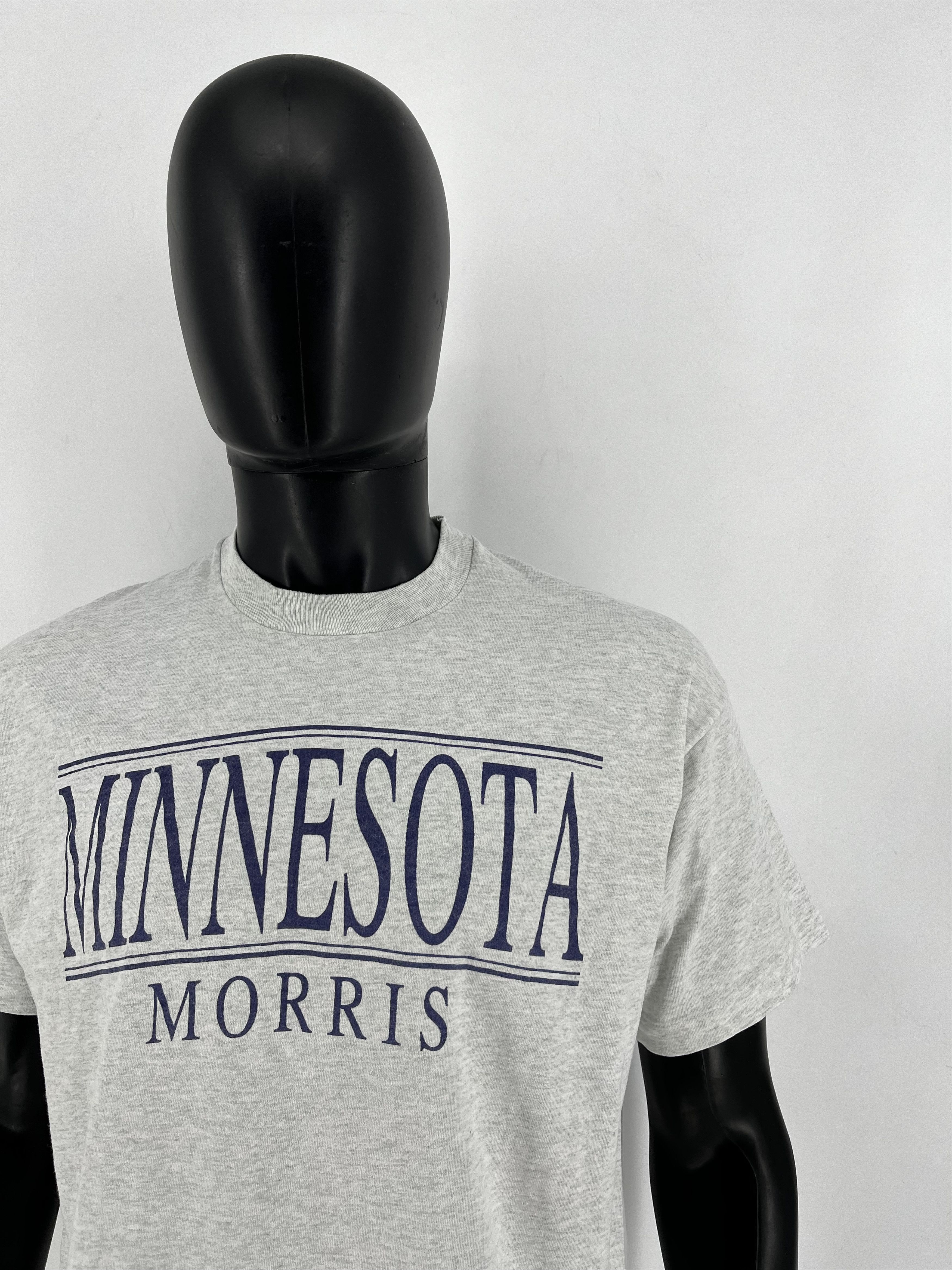 Vintage Vintage 90s Morris Minnesota Single Stitch Thin Tee Size US XL / EU 56 / 4 - 7 Thumbnail