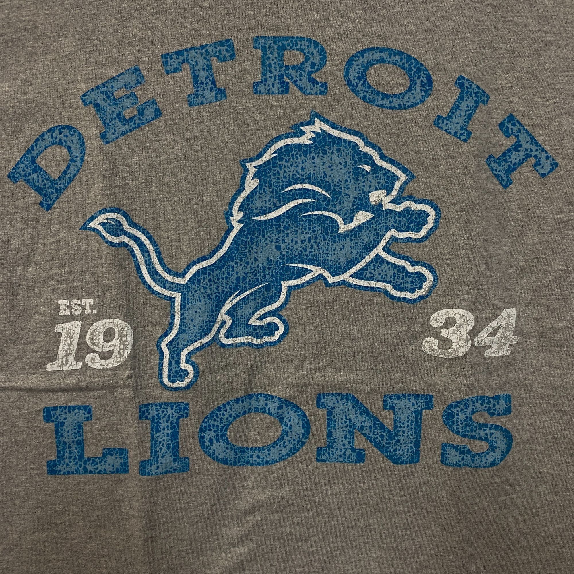 Junk Food Junk Food Clothing Detroit Lions Faded Vintage Style T-Shirt Size US S / EU 44-46 / 1 - 2 Thumbnail