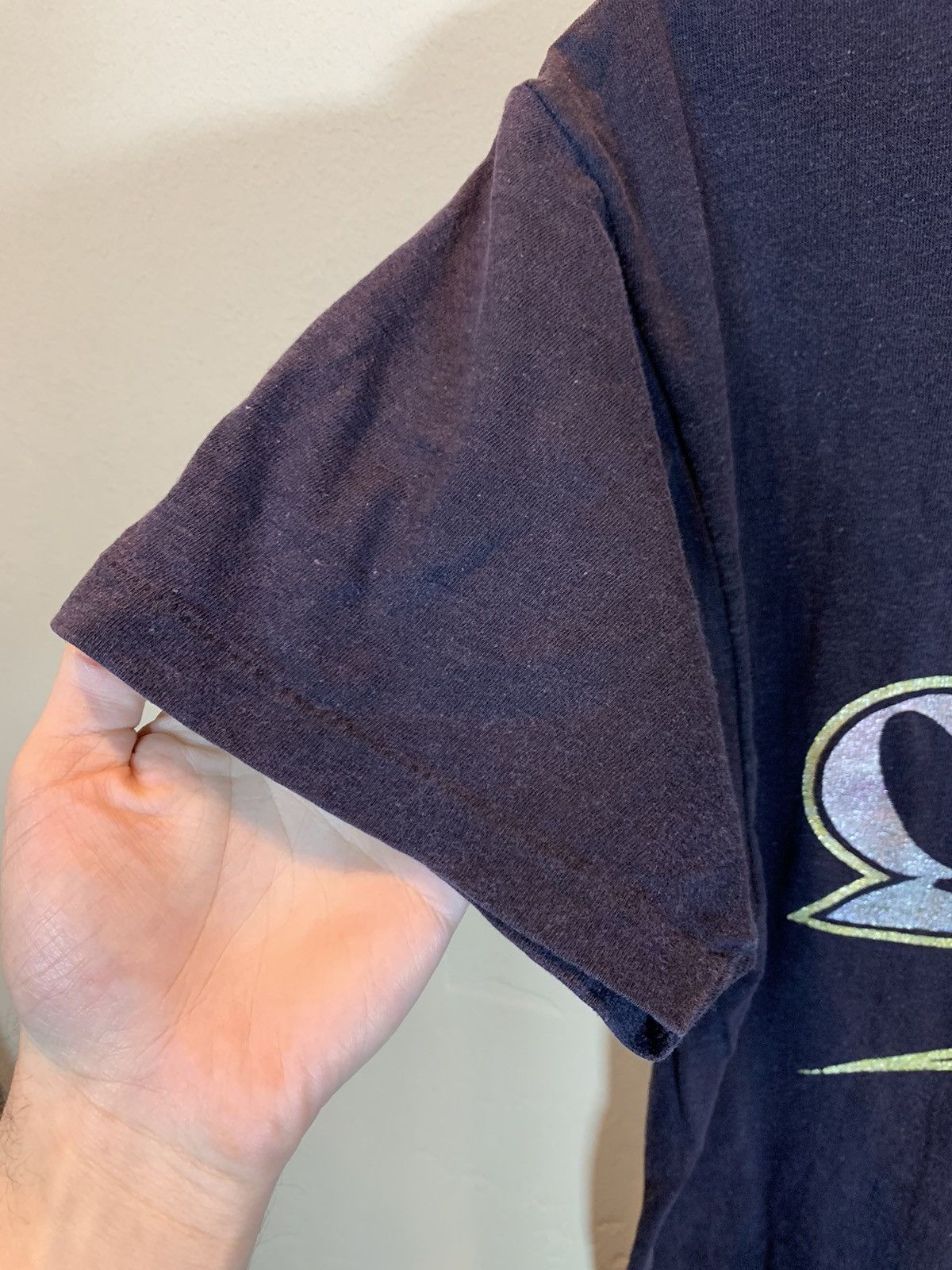 Band Tees × Vintage *RARE* Vintage 70’s Queen Tour Band Art Single Stitch Shirt Size US XL / EU 56 / 4 - 5 Thumbnail
