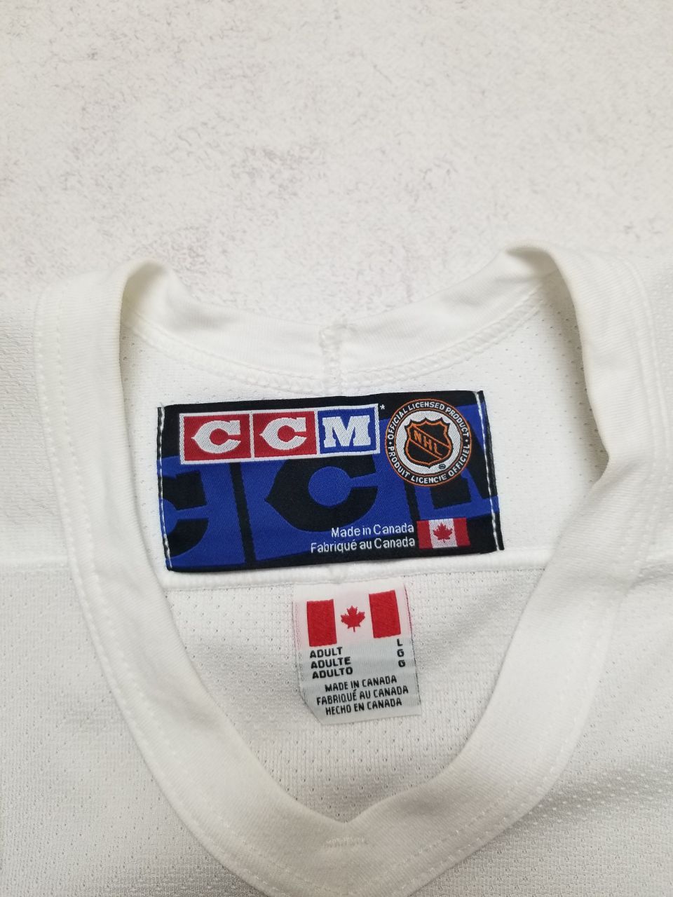 Ccm Toronto Maples Leafs NHL Hockey Jersey Air Knit Center Ice Size US L / EU 52-54 / 3 - 12 Thumbnail