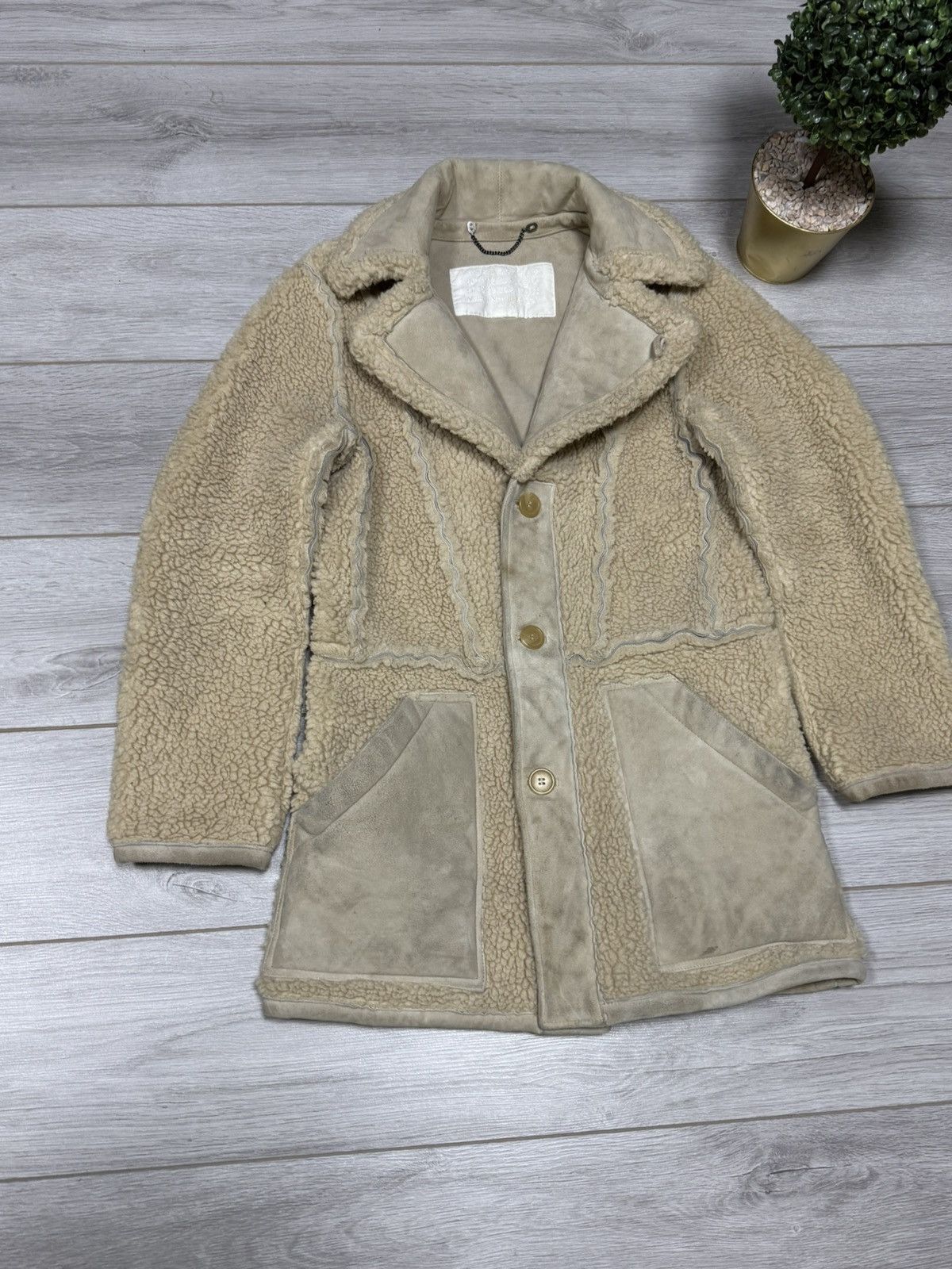Maison Margiela Maison Margiela H&M reversed sheepskin leather coat jacket Size US S / EU 44-46 / 1 - 5 Thumbnail