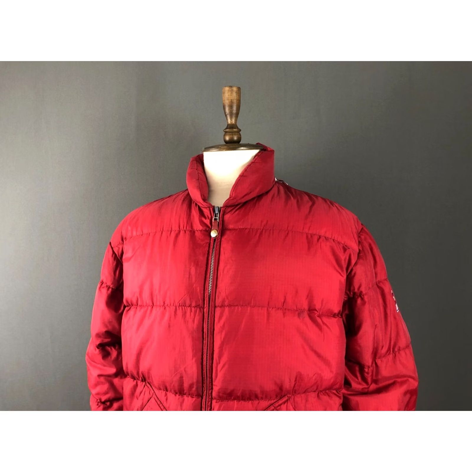 Diesel Diesel Full Zip Puffer Jacket Nylon Men L Red Hooded Jacket Size US L / EU 52-54 / 3 - 4 Thumbnail