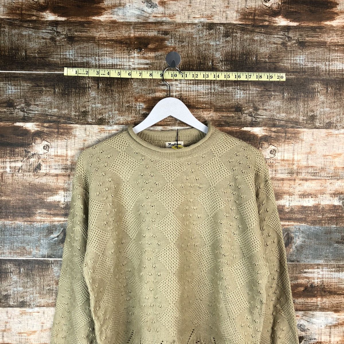 Homespun Knitwear × Japanese Brand Mephista Brown vintage Knitwear #A1741 Size M / US 6-8 / IT 42-44 - 2 Thumbnail