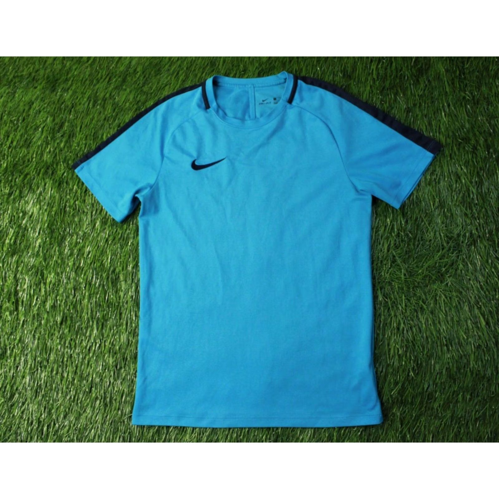 Nike Nike Academy Dri-FIT Original 2017 Men Football Shirt Jersey Tee Size S Blue/Black Nike Dri-FIT Men Football Shirt S Size US S / EU 44-46 / 1 - 2 Thumbnail