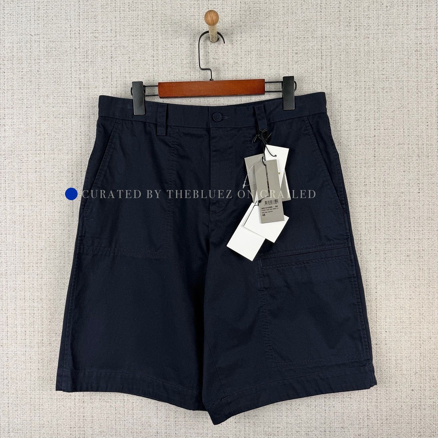 Dior Logo Patch Denim Shorts in Blue Size US 32 / EU 48 - 1 Thumbnail