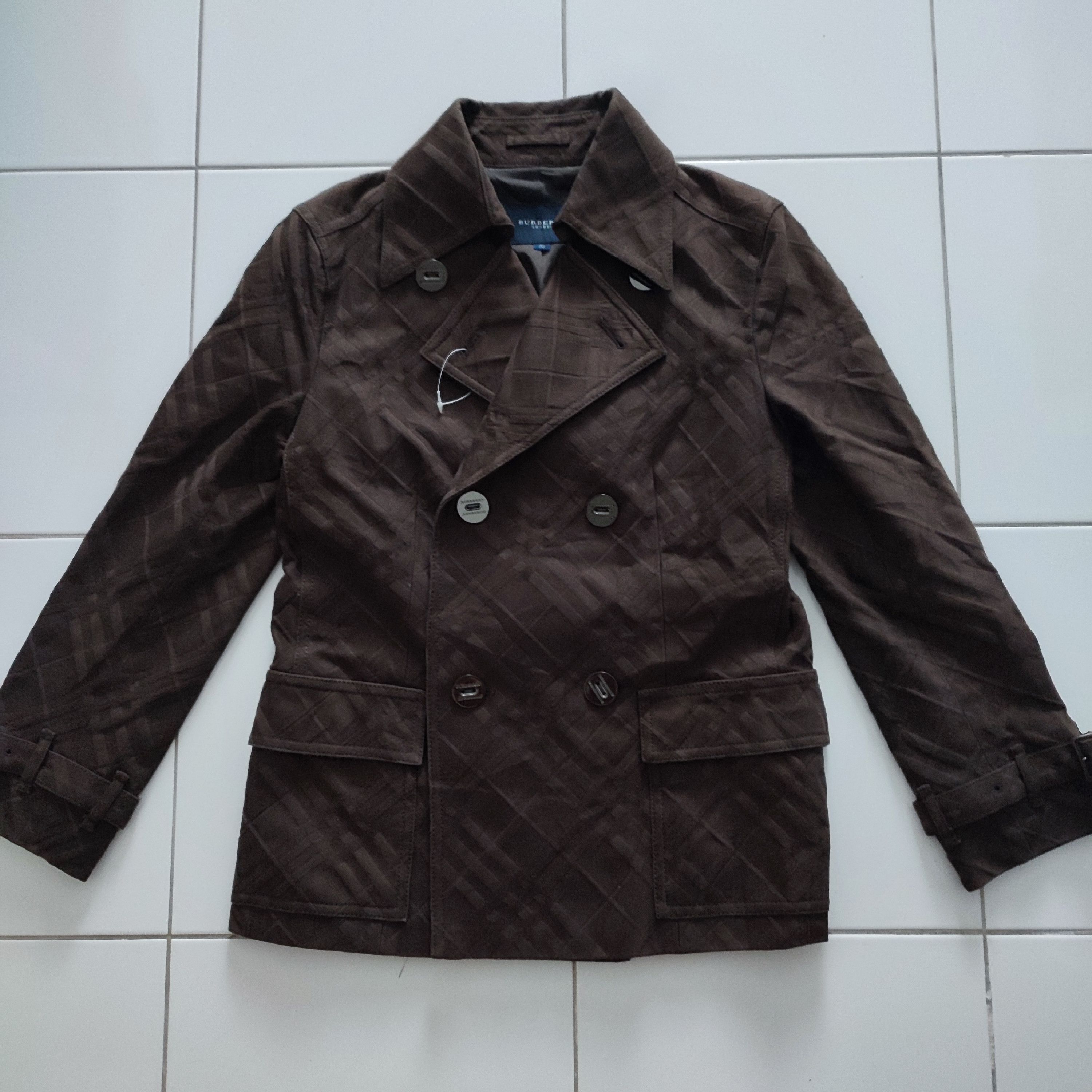 Burberry × Burberry Prorsum × Designer 🔥STEALS🔥Very Rare Burberry London Nova Embossed Blazer Size XS / US 0-2 / IT 36-38 - 1 Thumbnail