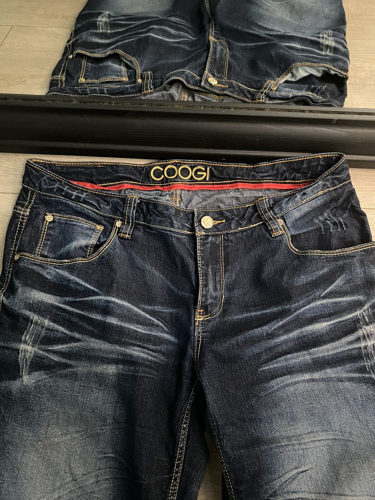 Coogi Y2K 2000s Women’s Coogi Flared Embroidered Denim Jeans Size 36" / US 14 / IT 50 - 9 Thumbnail