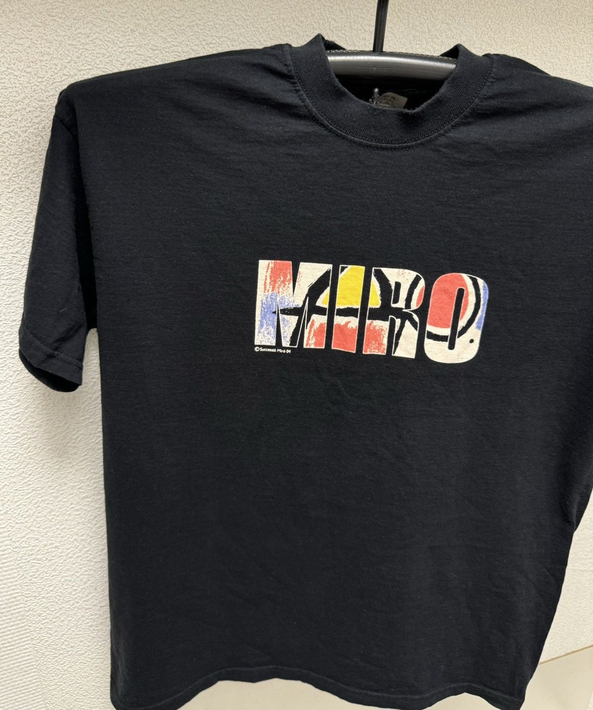 Arts & Science Successio Miro 04 vintage black t-shirt M sz art 2004 Size US M / EU 48-50 / 2 - 2 Thumbnail