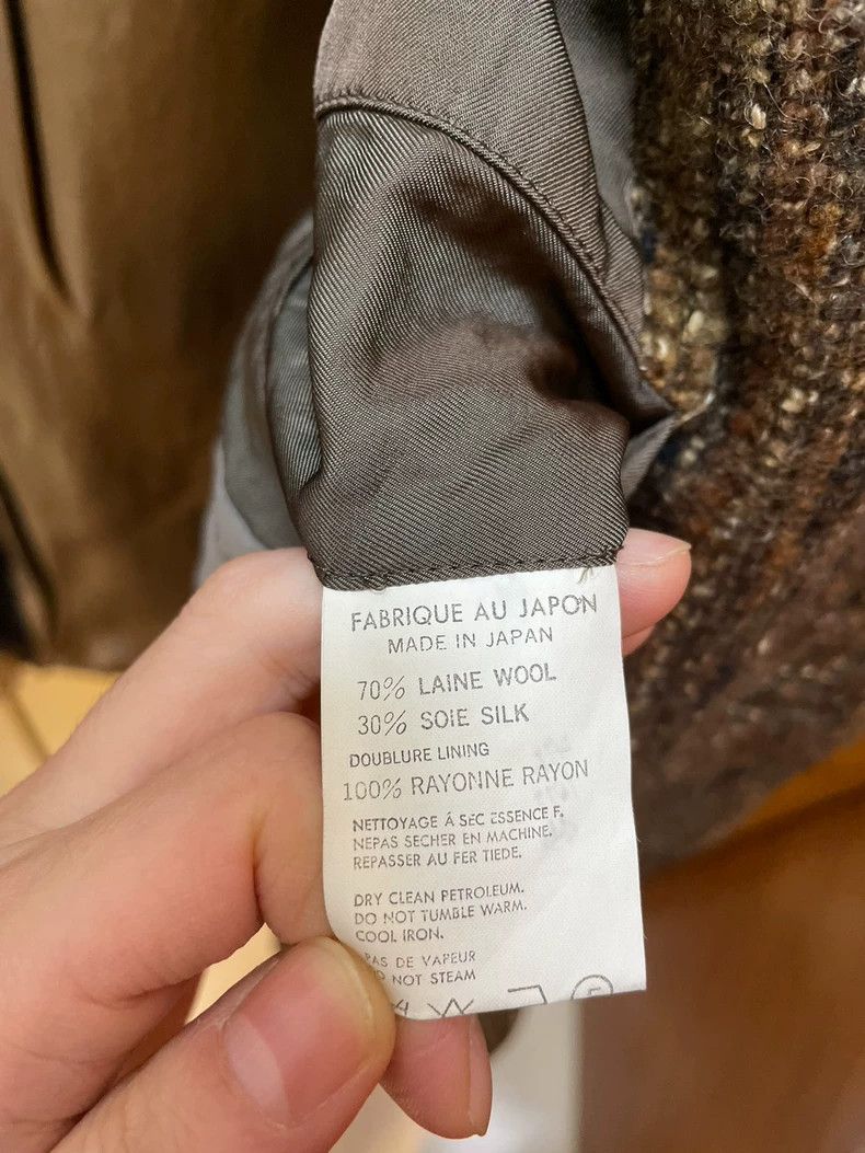 Yohji Yamamoto Yohji Yamamoto size m 92AW Show Woven Suit 2501-Nextarrow Size 38R - 8 Thumbnail