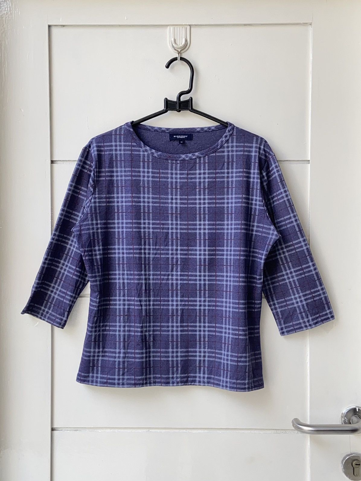 Burberry BURBERRY Nova Checked T-shirt Size US XS / EU 42 / 0 - 8 Thumbnail
