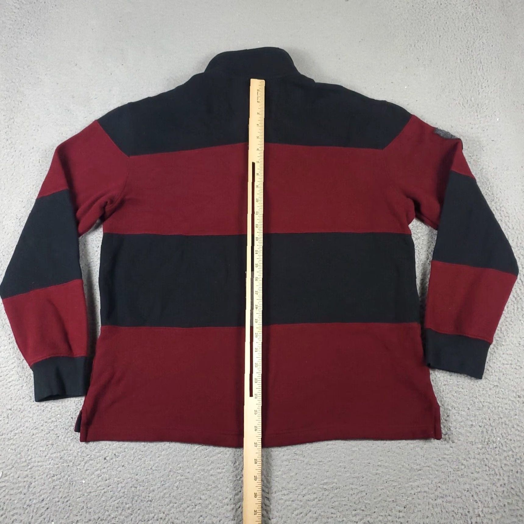 Nautica Nautica Mens Large Red Striped Sweater Size US L / EU 52-54 / 3 - 6 Thumbnail