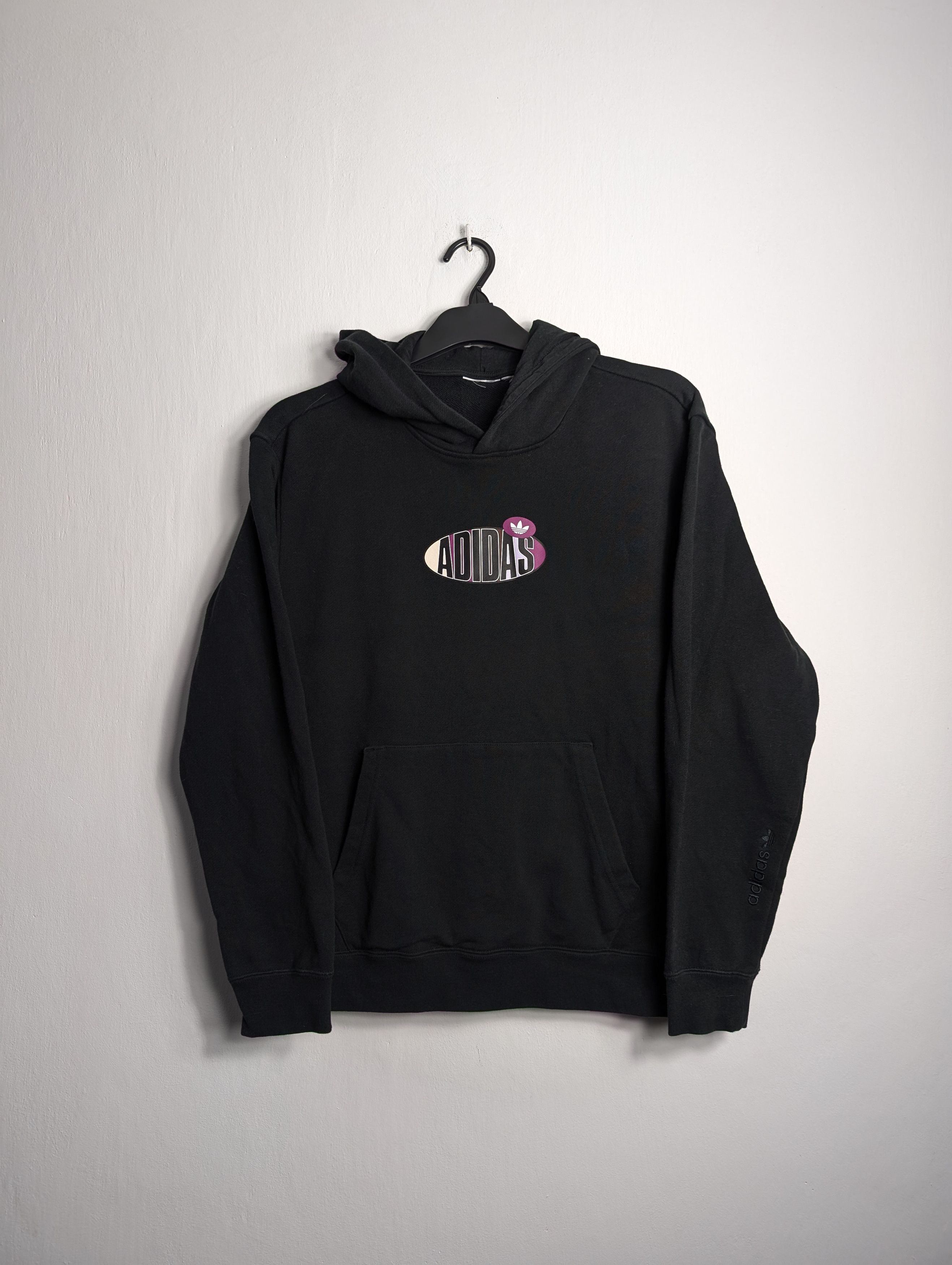 Adidas Black Adidas Originals Hoodie front Graphic Size US S / EU 44-46 / 1 - 1 Thumbnail