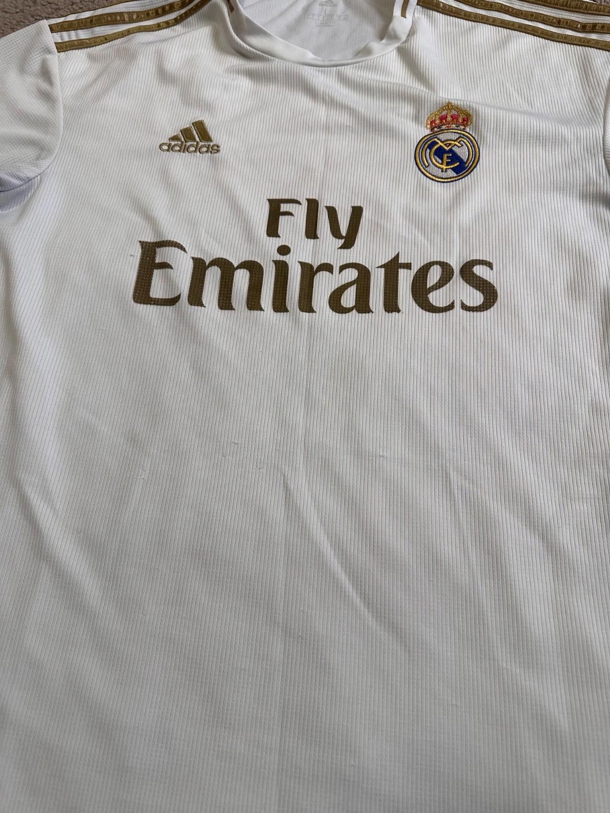 Adidas REAL MADRID 2019 2020 HOME SHIRT JERSEY ADIDAS DW4433 sz L Size US L / EU 52-54 / 3 - 3 Thumbnail