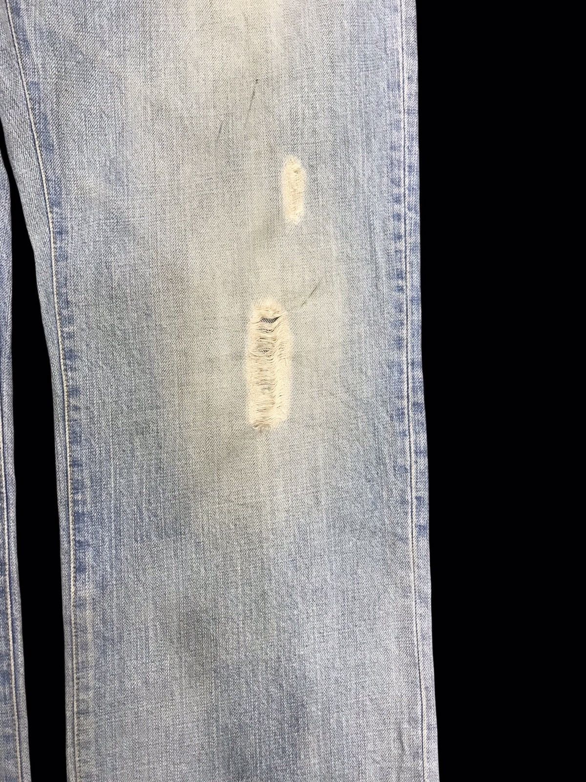 Japanese Brand × Tete Homme 💥ARCHIVAL💥TETE HOMME DIRTY DISTRESSED DENIM F129 Size US 34 / EU 50 - 5 Thumbnail