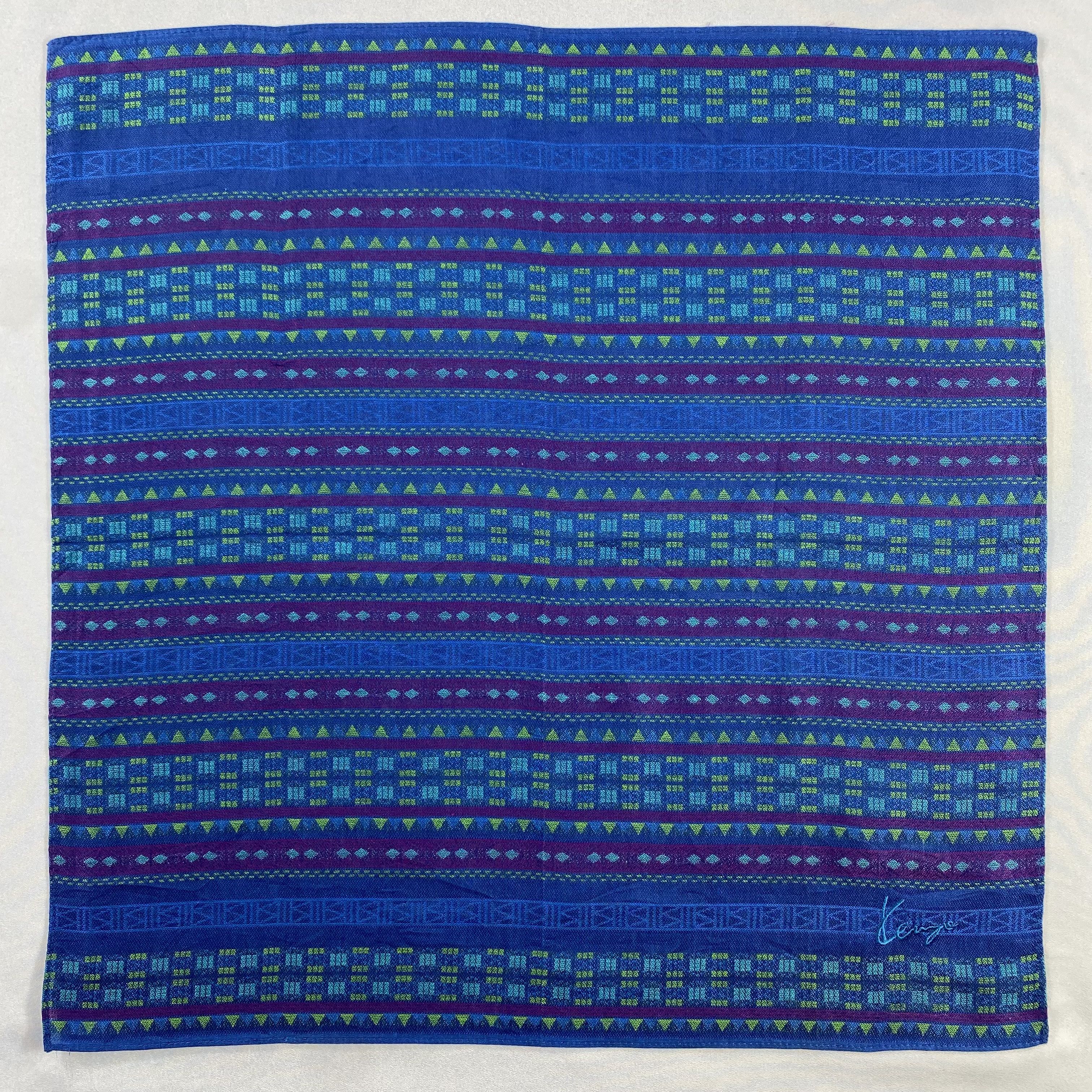 Kenzo × Vintage Kenzo Bandana/ Handkerchief / Neckerchief-P1676 Size ONE SIZE - 1 Thumbnail