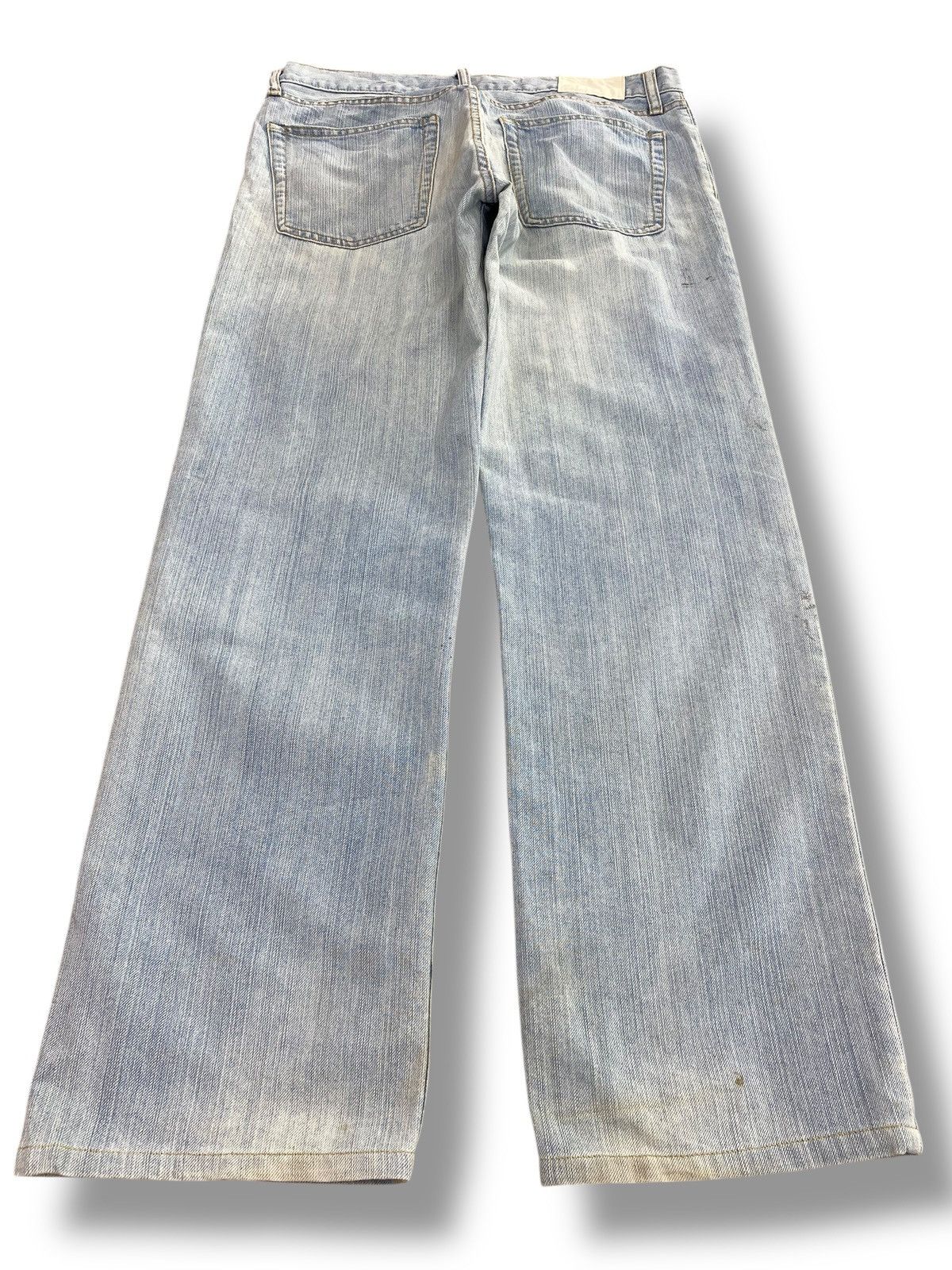 Uniqlo Uniqlo Faded Wash Style Straight Leg Jeans Size US 34 / EU 50 - 3 Thumbnail