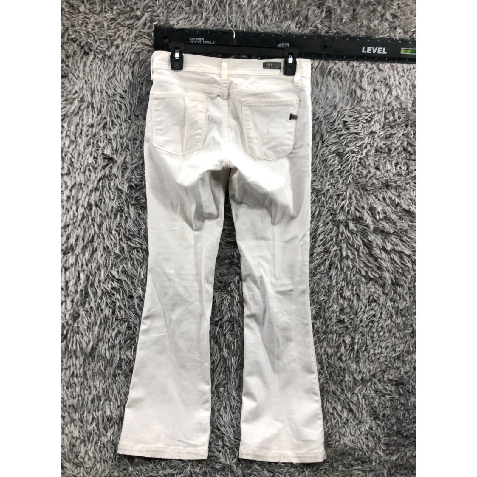 Citizens Of Humanity Citizens of Humanity White Low Waist Flare Pants Size 28 Womens Size 28" / US 6 / IT 42 - 5 Thumbnail