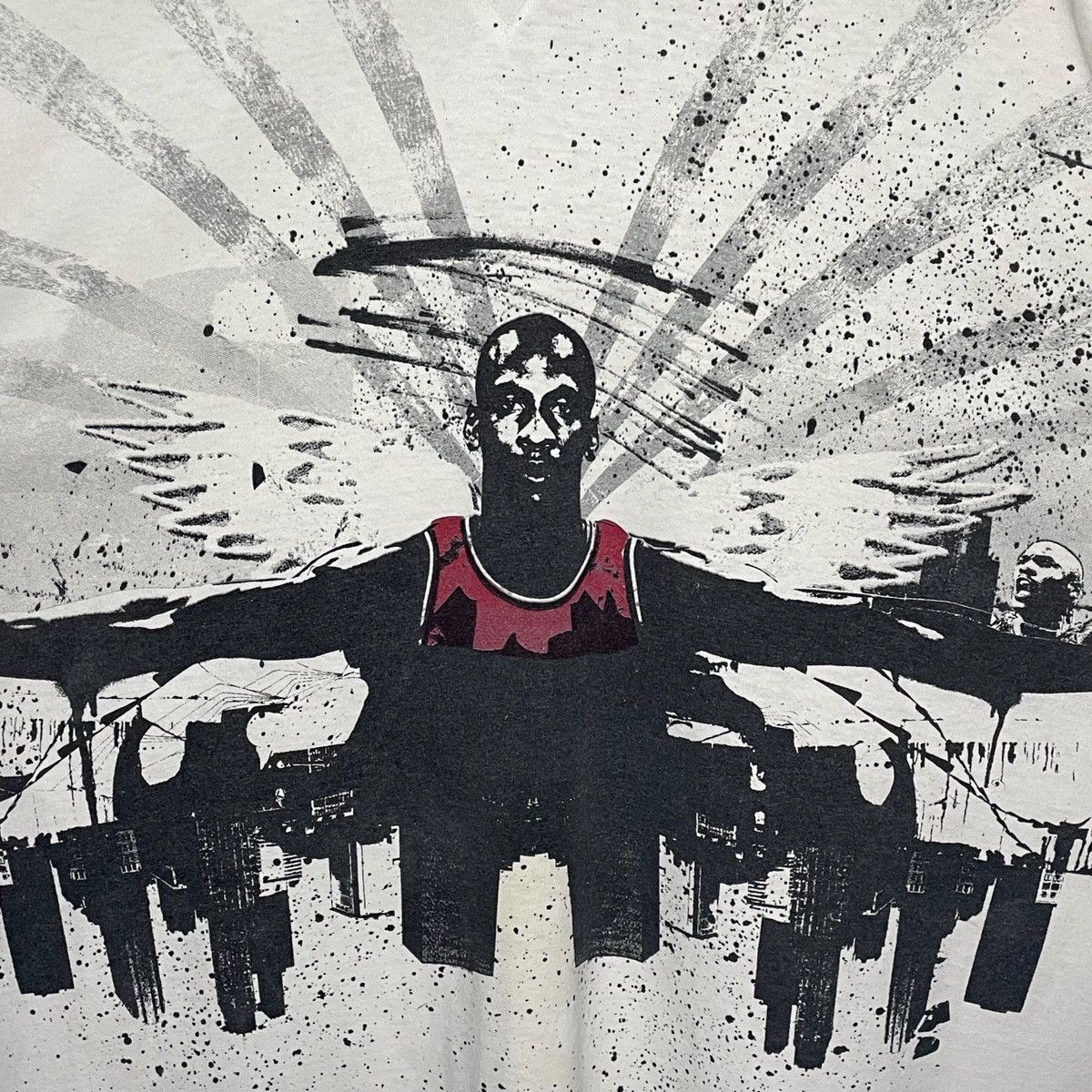 Jordan Brand × Nike × Vintage T-Shirt Jordan Full Print 90’s Vintage Size US XL / EU 56 / 4 - 2 Thumbnail