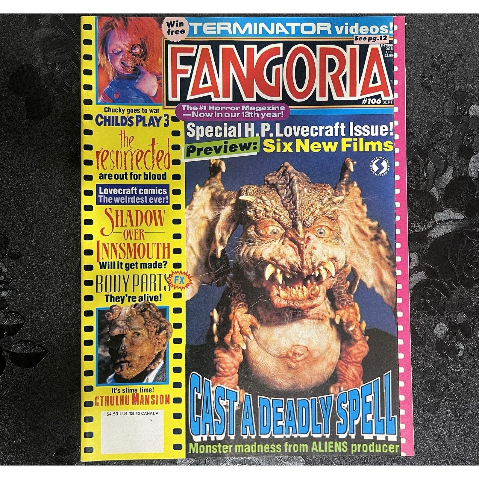 DC Comics Fangoria Magazine # 106 1991 Child's Play H.P. Lovecraft Size ONE SIZE - 1 Thumbnail