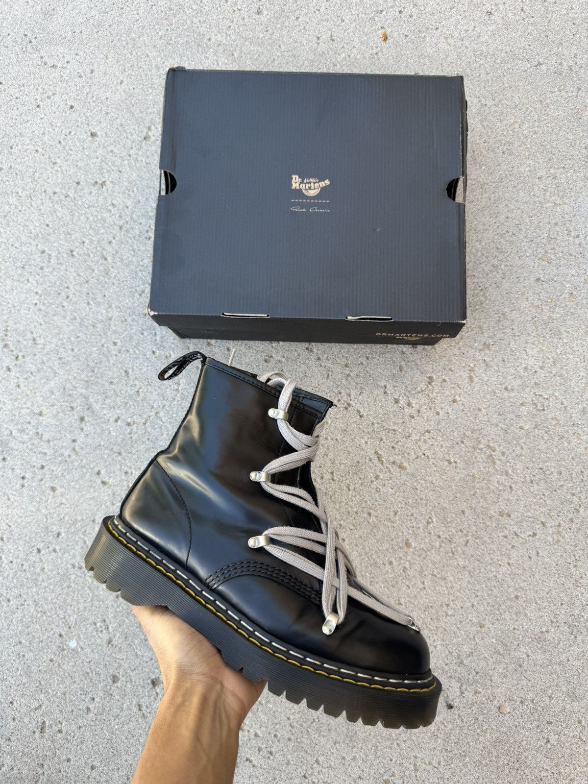 Rick Owens Dr Martens | Grailed